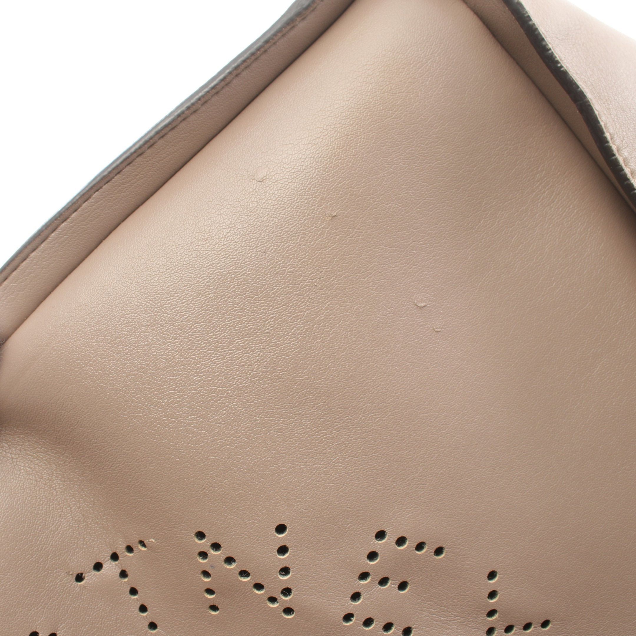 Stella McCartney Stella Mccartney Stella Logo Handbag Tote Bag Fake Leather Gray Beige Size ONE SIZE - 9 Thumbnail