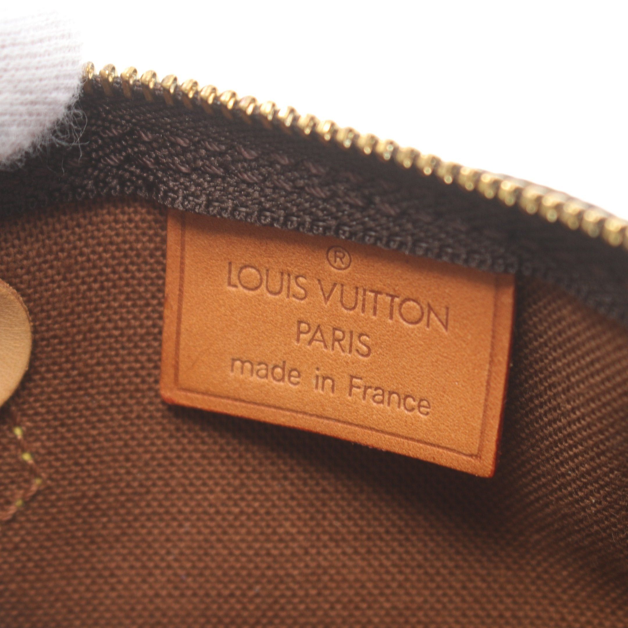 Louis Vuitton Louis Vuitton Mini Speedy Monogram Handbag Leather Brown Size ONE SIZE - 4 Thumbnail