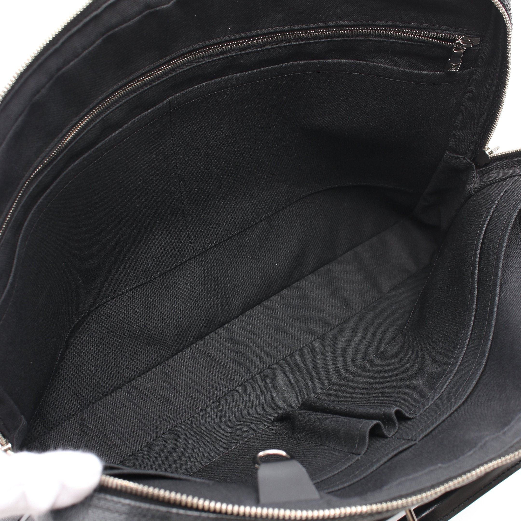 Louis Vuitton Louis Vuitton Porte Document Voyage Damier Graphite Business Bag Briefcase Leather Black Size ONE SIZE - 3 Thumbnail