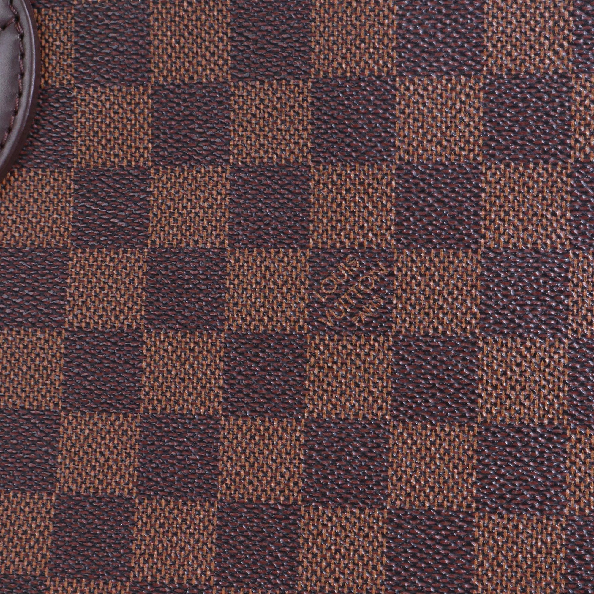 Louis Vuitton LOUIS VUITTON - Louis Vuitton Neverfull MM shopping bag in ebony damier canvas Size ONE SIZE - 5 Thumbnail