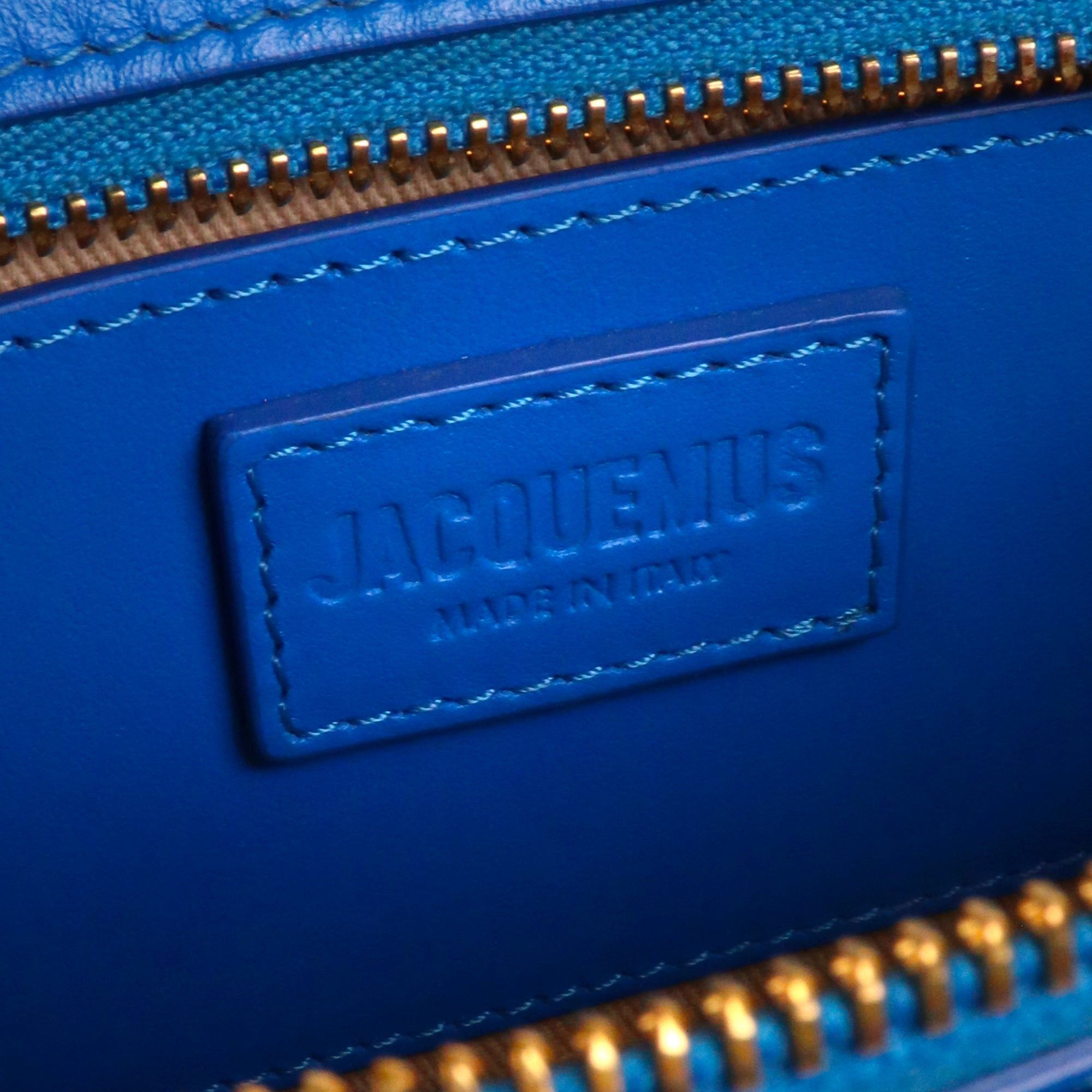 Jacquemus JACQUEMUS - Ciuciu Jacquemus shoulder bag in blue leather Size ONE SIZE - 6 Thumbnail