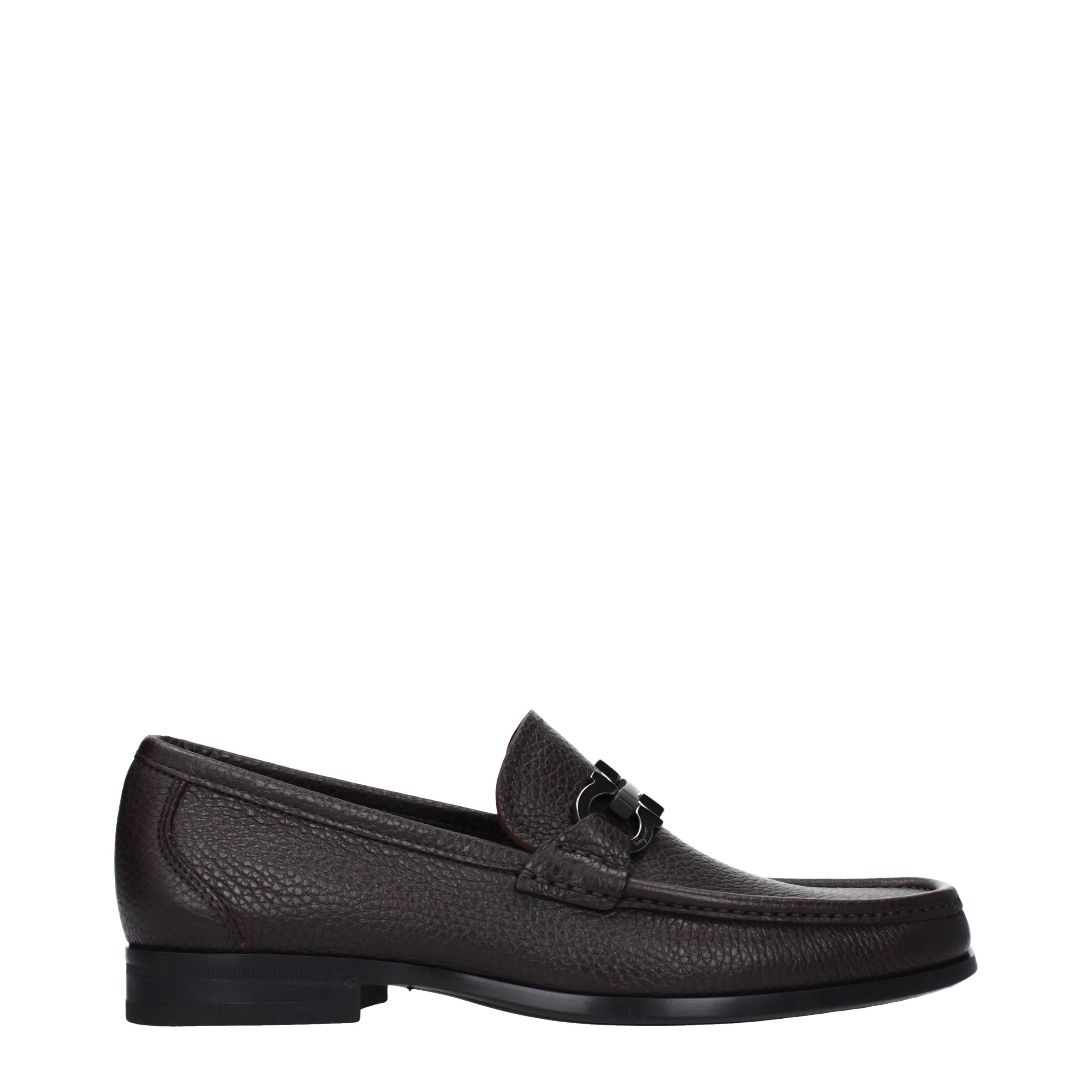 Salvatore Ferragamo Men's Loafers in Leather Size US 5.5 / EU 38 - 2 Thumbnail