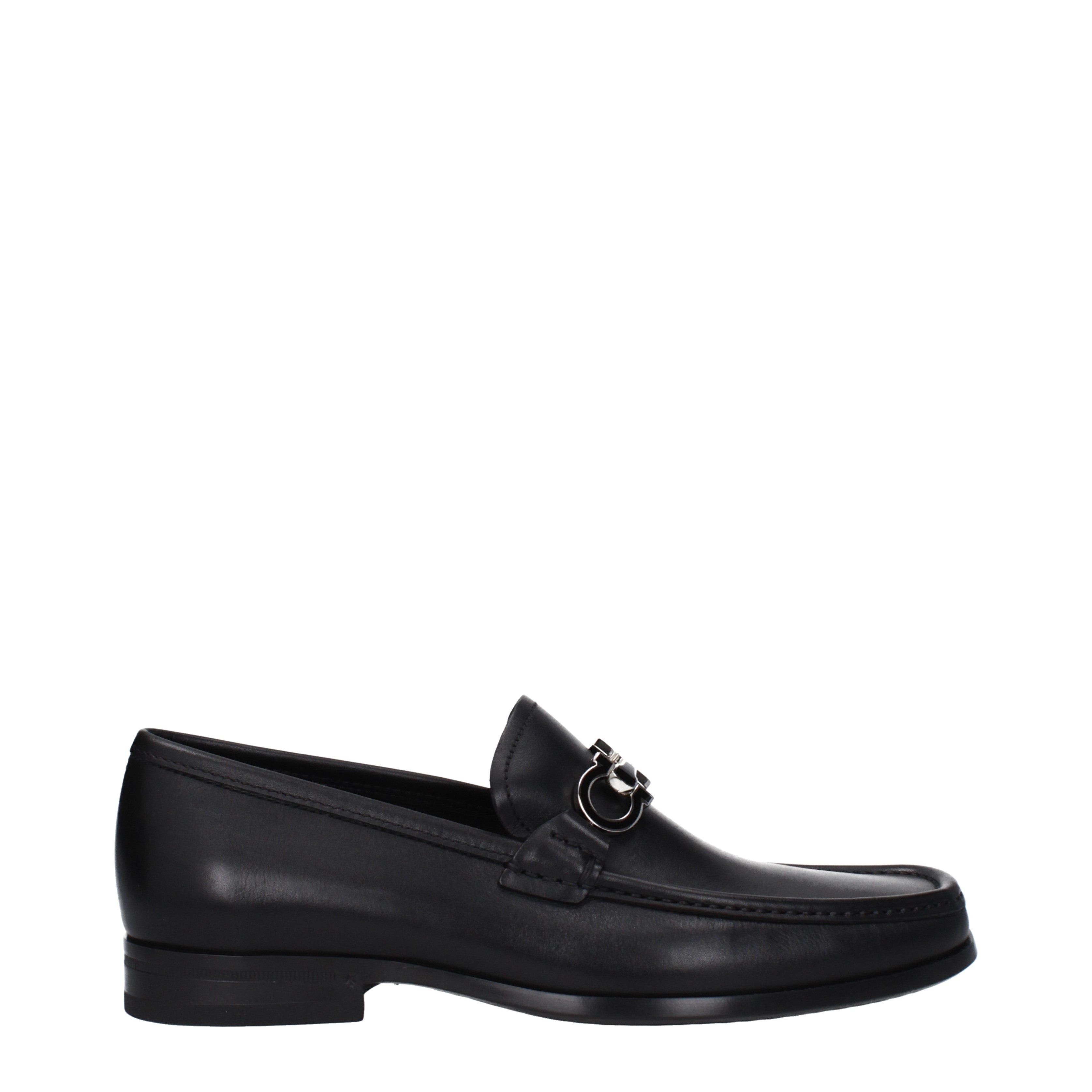 Salvatore Ferragamo Men's Loafers in Leather Size US 6 / EU 39 - 2 Thumbnail