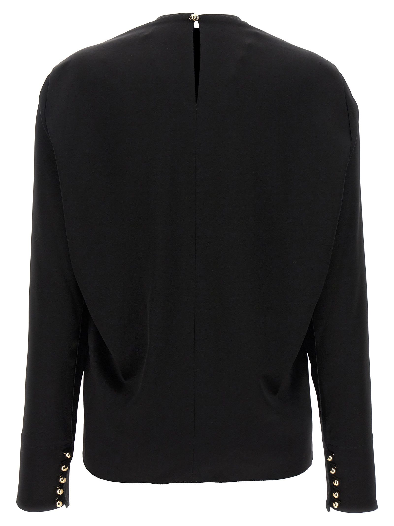 Lanvin Metallic Detail Blouse Size S / US 4 / IT 40 - 2 Thumbnail