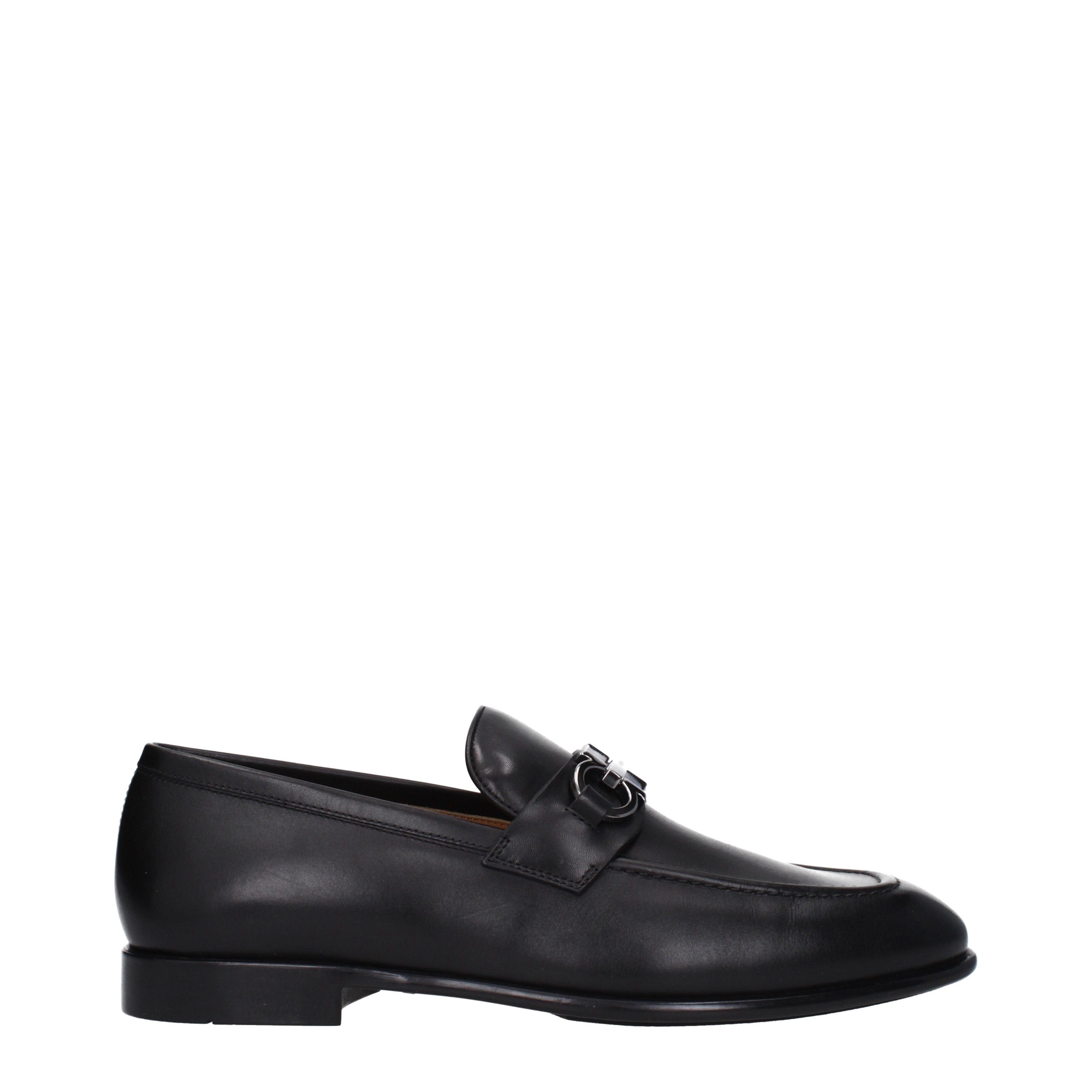 Salvatore Ferragamo Men's Loafers in Leather Size US 8.5 / EU 41-42 - 2 Thumbnail