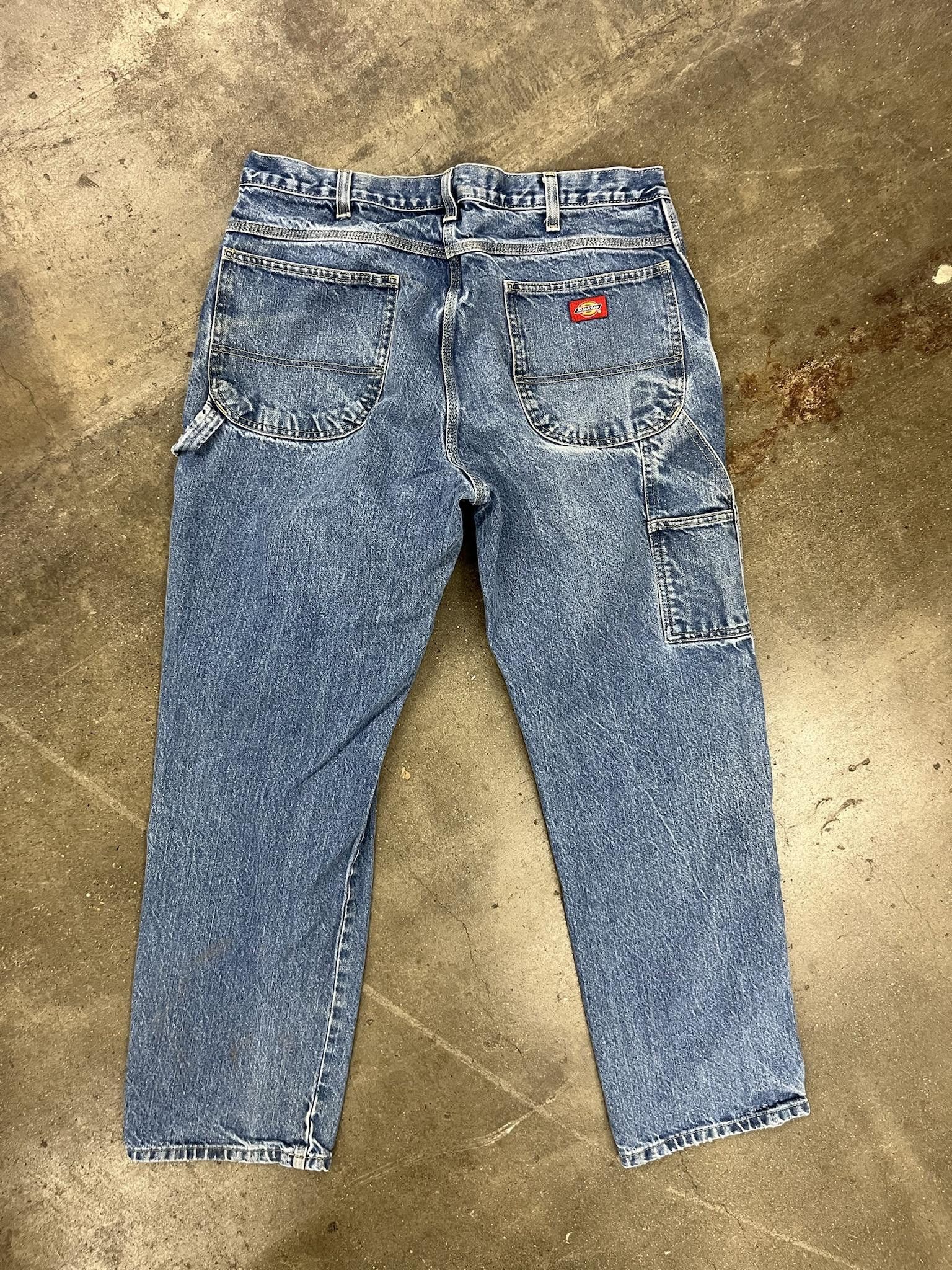 Vintage 1990's Dickies Regular Fit Painter Jeans Size US 38 / EU 54 - 3 Thumbnail