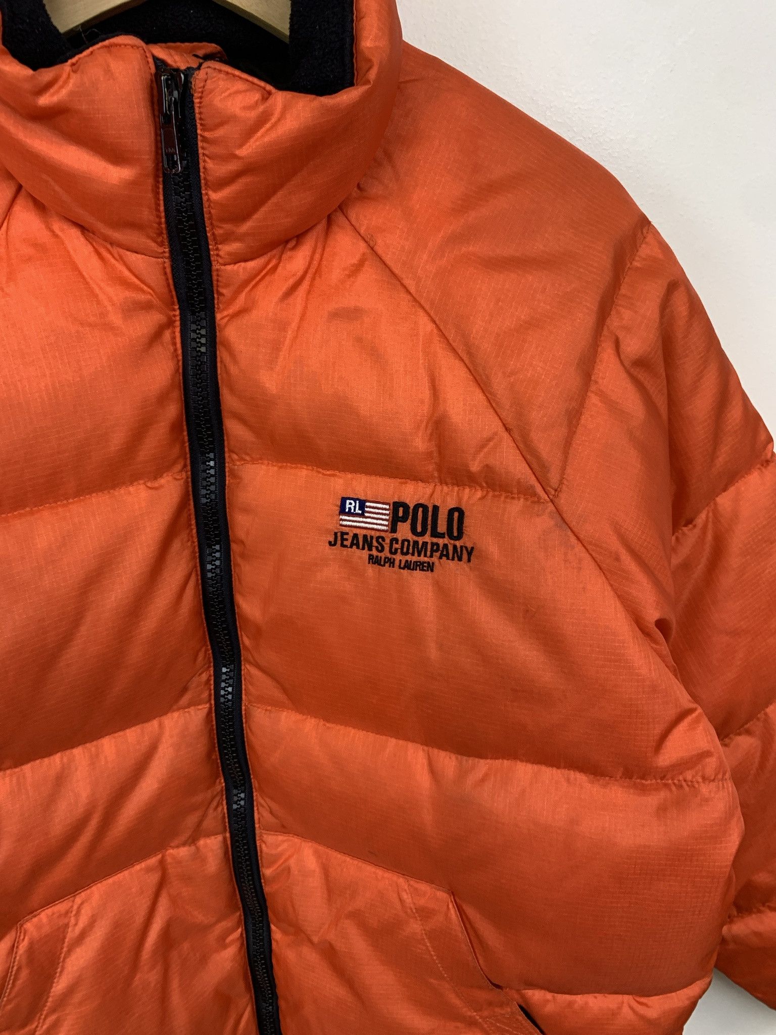 Polo Ralph Lauren Vintage Polo Ralph Lauren Orange Puffer Jacket Size M Size US M / EU 48-50 / 2 - 3 Thumbnail