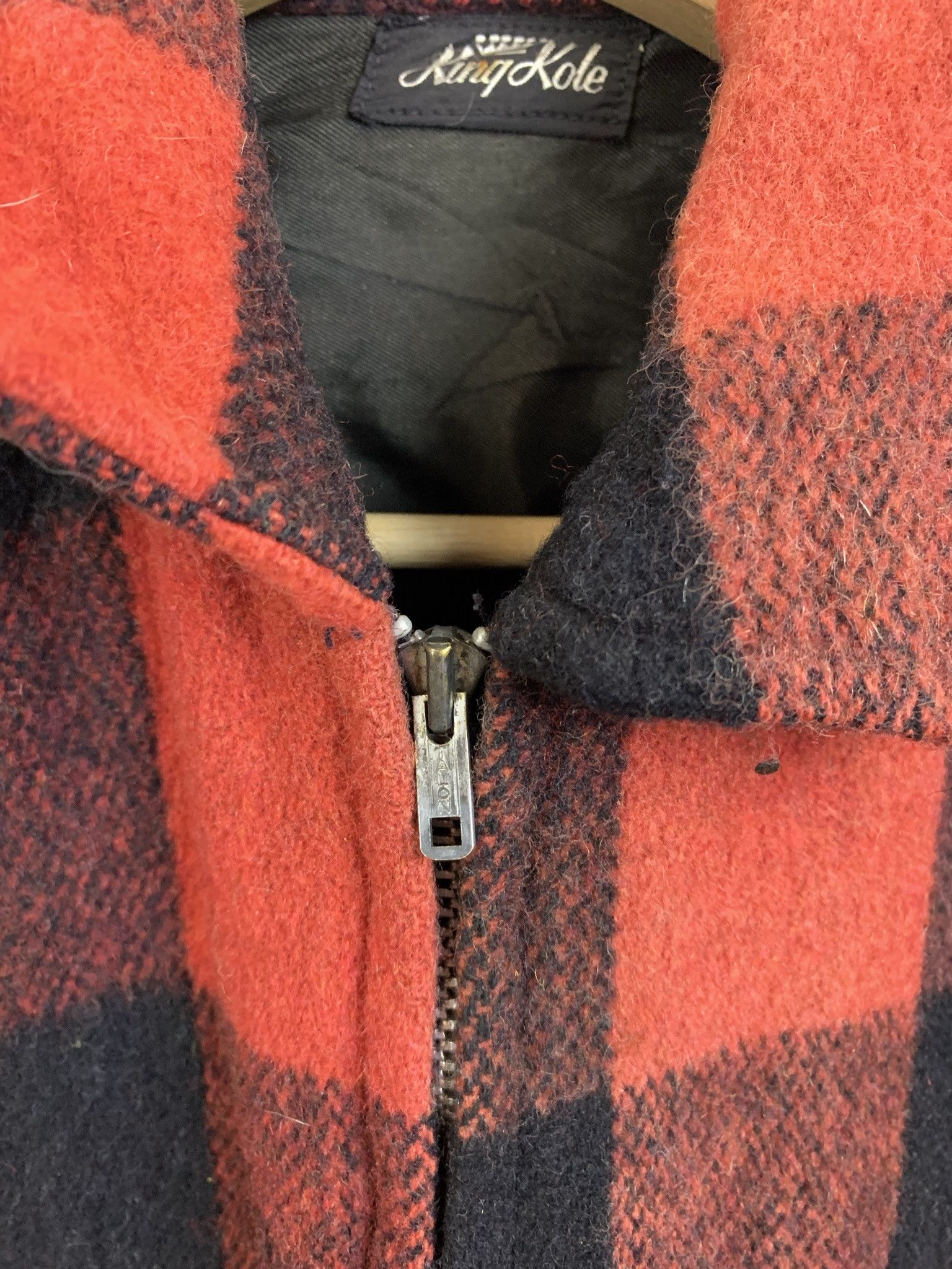 Flannel × Vintage Vintage Flannel 1980s Buffalo Plaid Zip Jacket Size Small Size US S / EU 44-46 / 1 - 3 Thumbnail