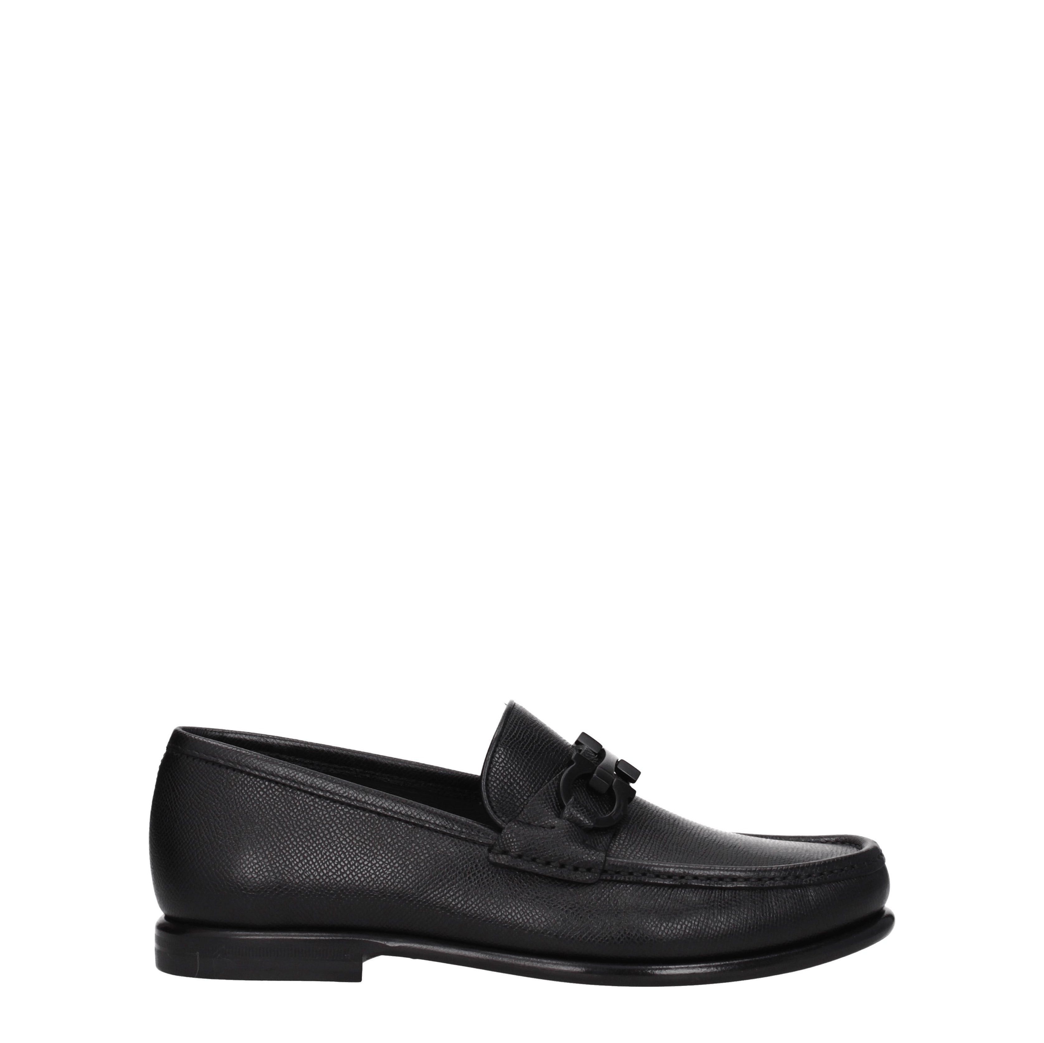Salvatore Ferragamo Men's Loafers in Leather Size US 6.5 / EU 39-40 - 2 Thumbnail
