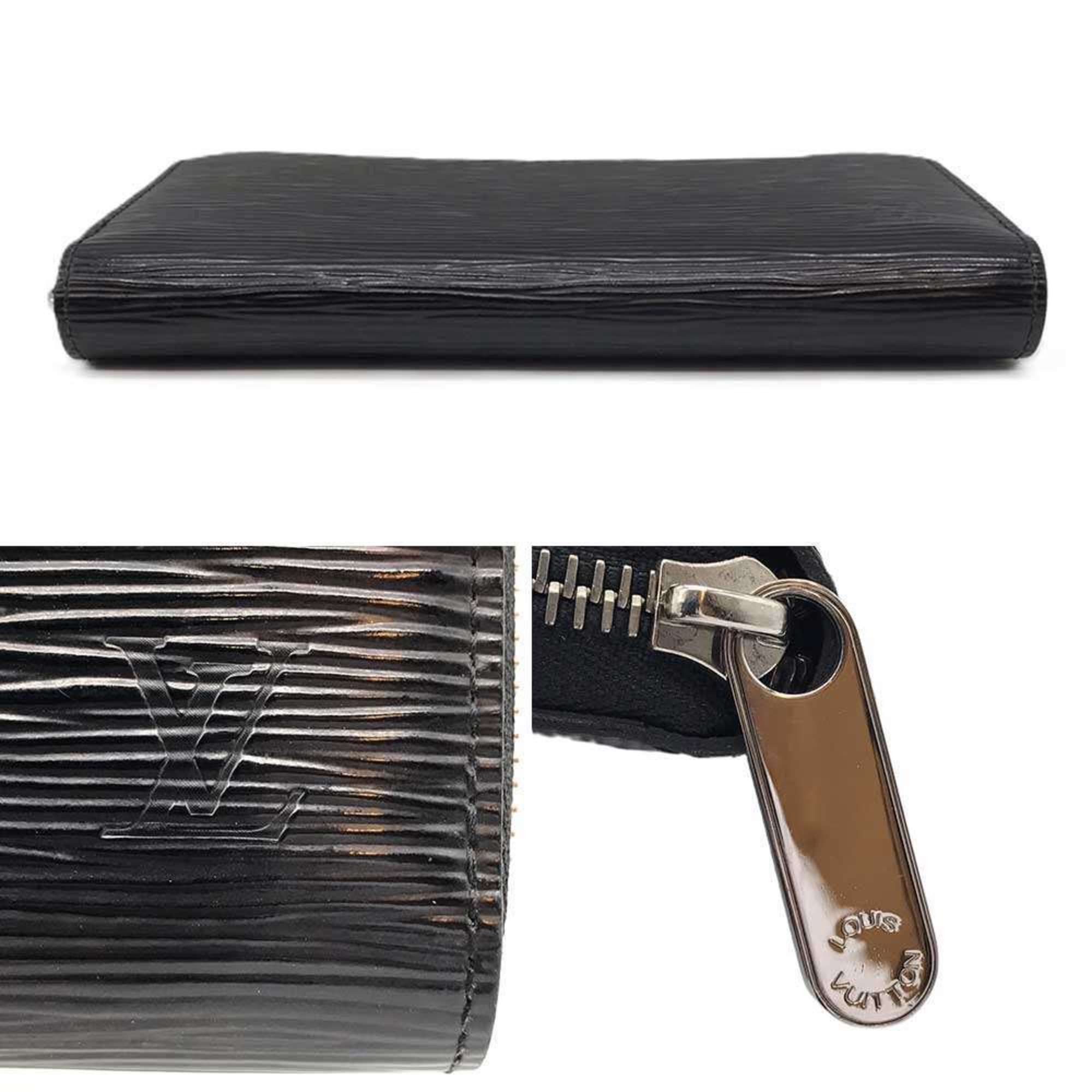Louis Vuitton Louis Vuitton Zippy Wallet Epi M61857 Black Leather Long LOUIS VUITTON Size ONE SIZE - 4 Thumbnail