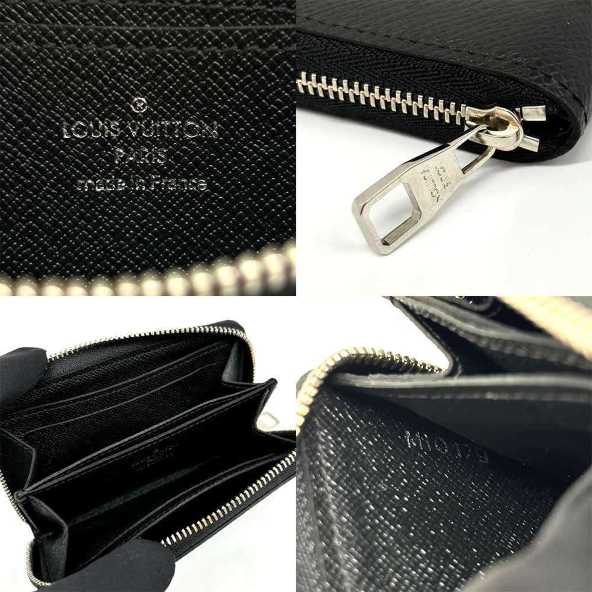 Louis Vuitton Louis Vuitton Zippy Coin Purse Taiga Black Essential M30511 LOUIS VUITTON Size ONE SIZE - 4 Thumbnail