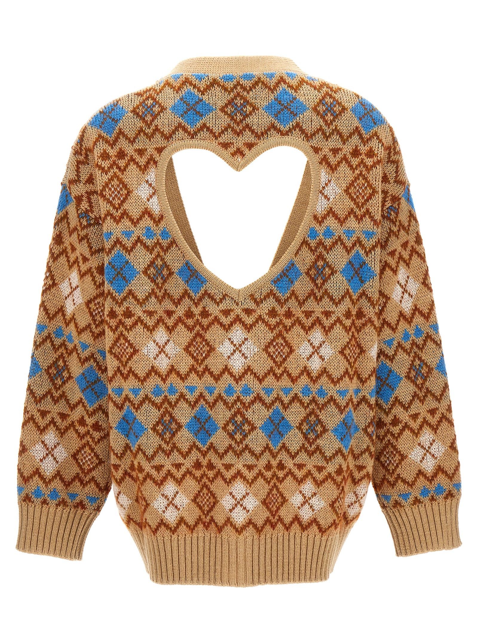 Dsquared2 'Heart Vintage Shetland' Cardigan Size XXS / US 00 / IT 34 - 2 Thumbnail