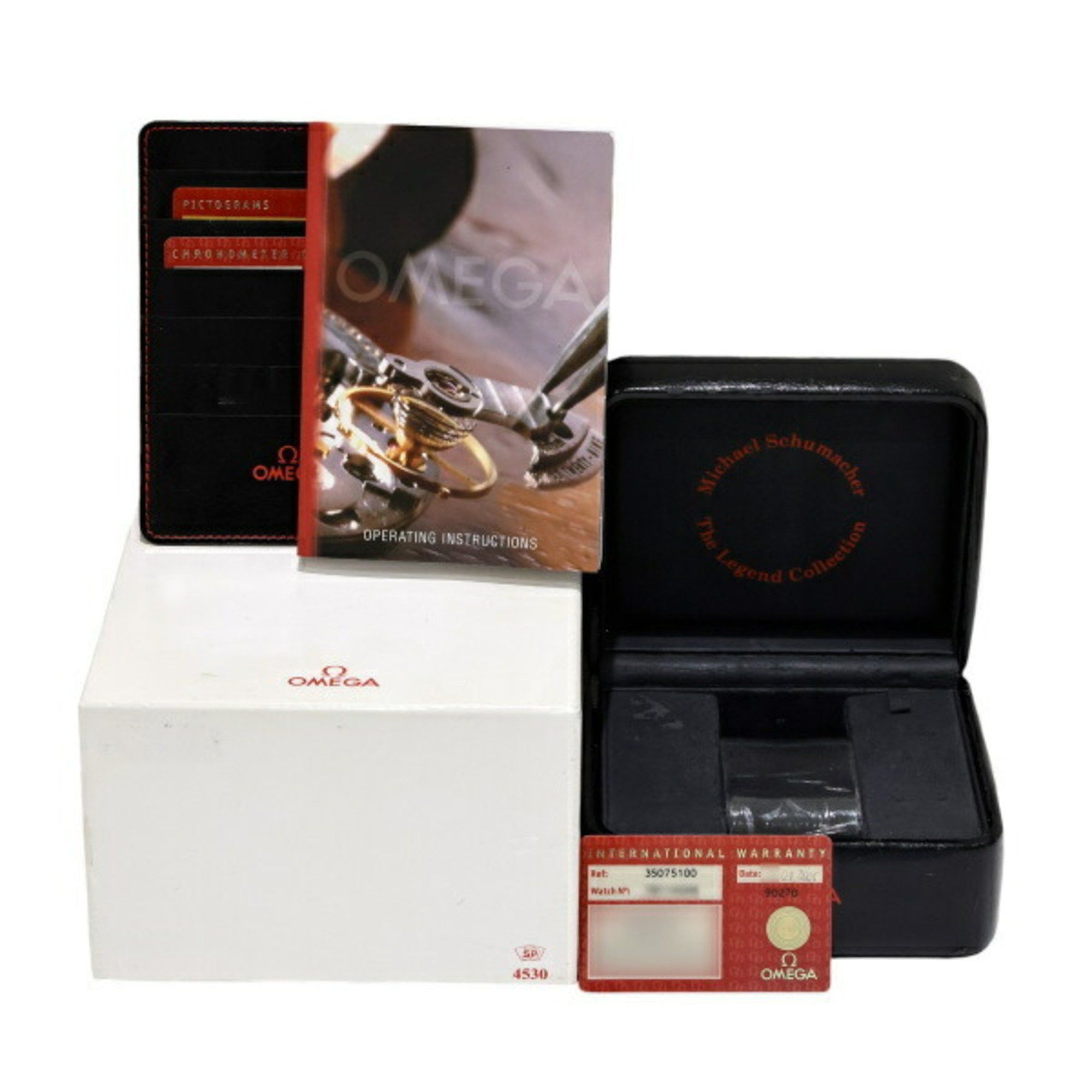 Omega OMEGA Speedmaster Schumacher Legend 3507.51.00 Black and White Dial Men's Watch __ Size ONE SIZE - 6 Thumbnail
