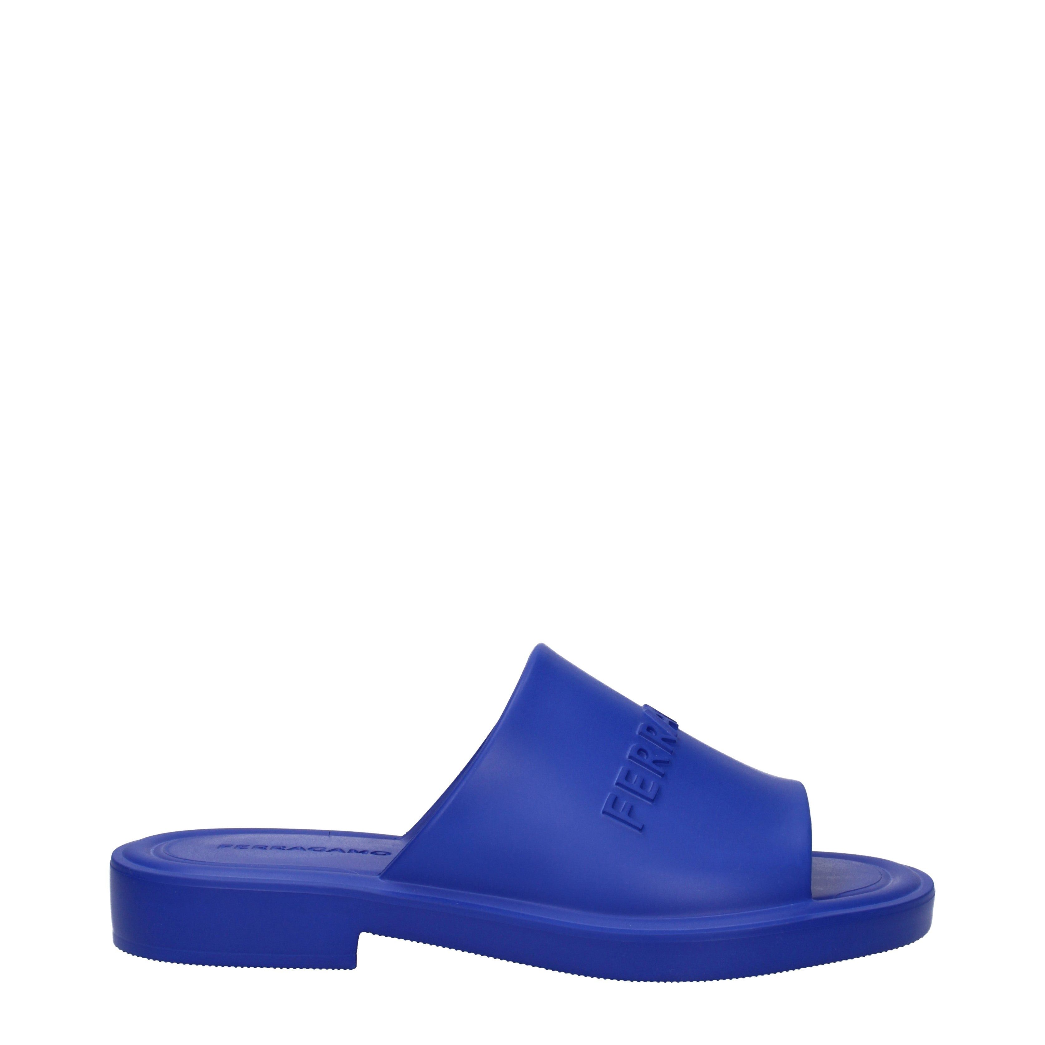 Salvatore Ferragamo Men's Sandals & Slippers in Rubber Size US 8 / EU 41 - 2 Thumbnail