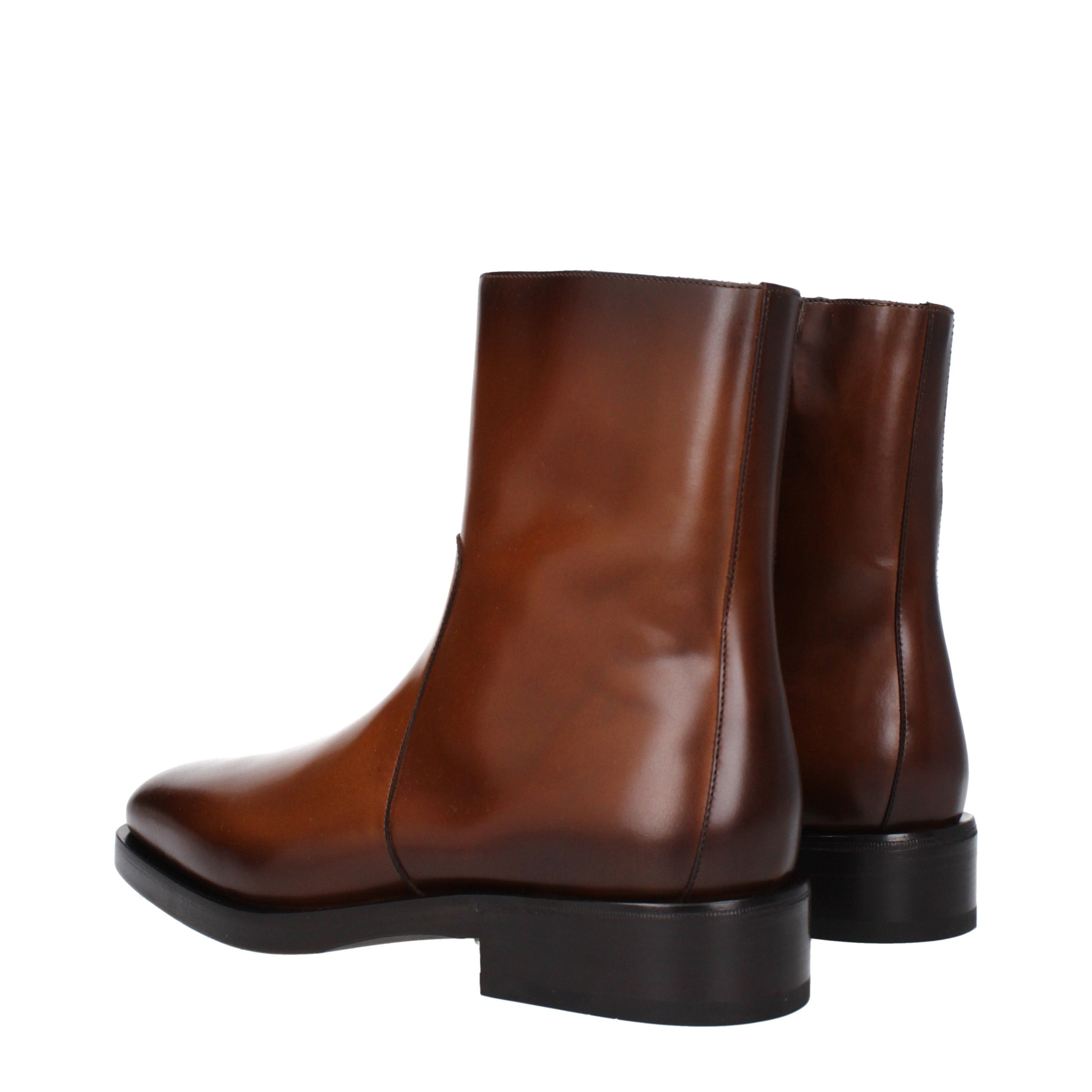 Salvatore Ferragamo Men's Boots in Leather Size US 7.5 / EU 40-41 - 4 Thumbnail