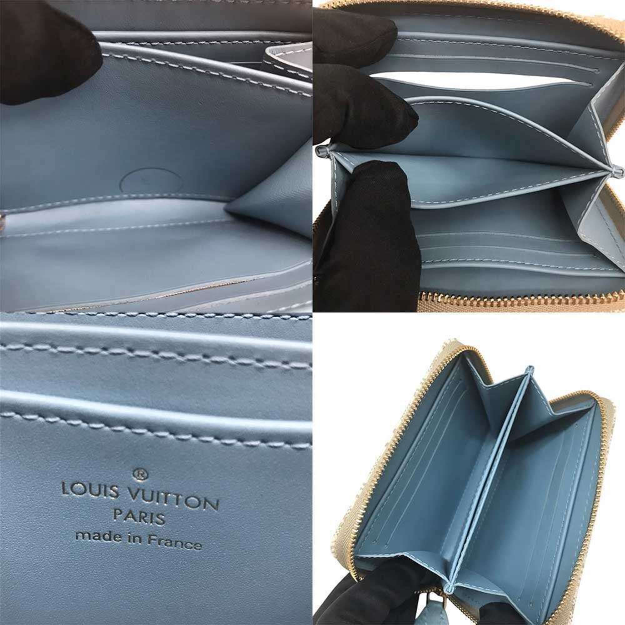 Louis Vuitton Louis Vuitton Zippy Coin Purse Monogram Jacquard Compact Wallet White M69997 LOUIS VUITTON Size ONE SIZE - 5 Thumbnail