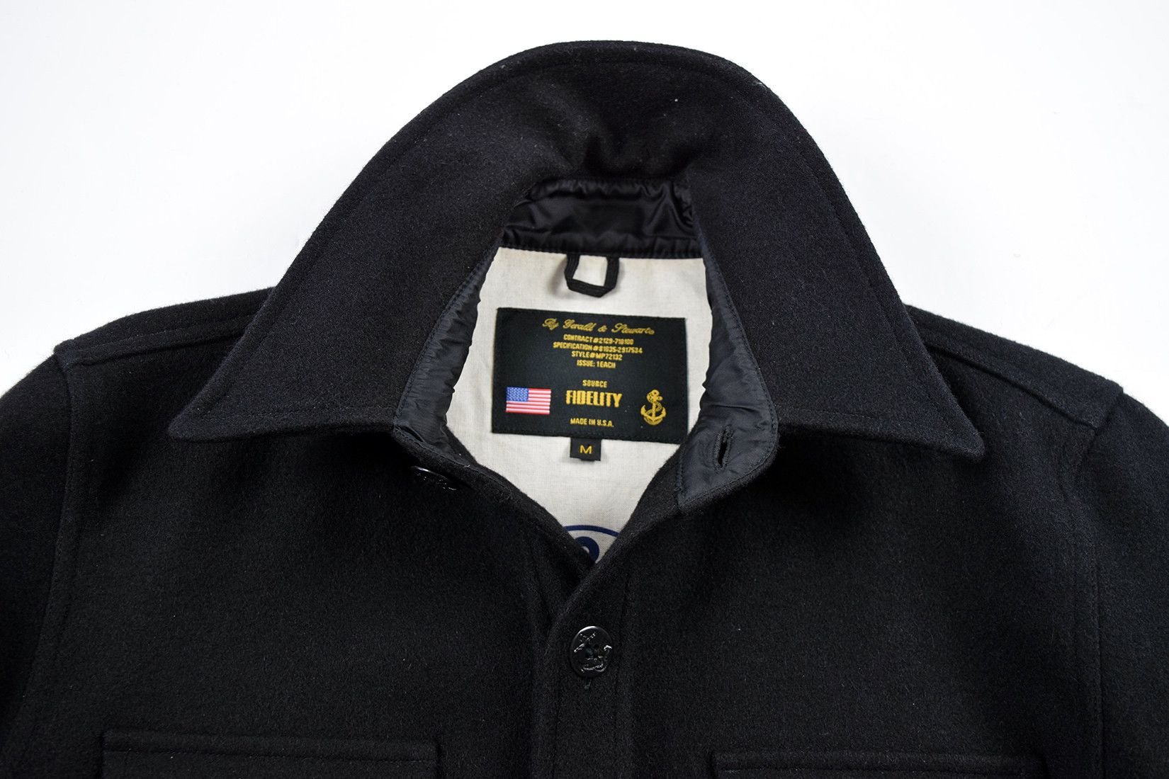 Fidelity Wool CPO Shirt Jacket Size US M / EU 48-50 / 2 - 3 Thumbnail