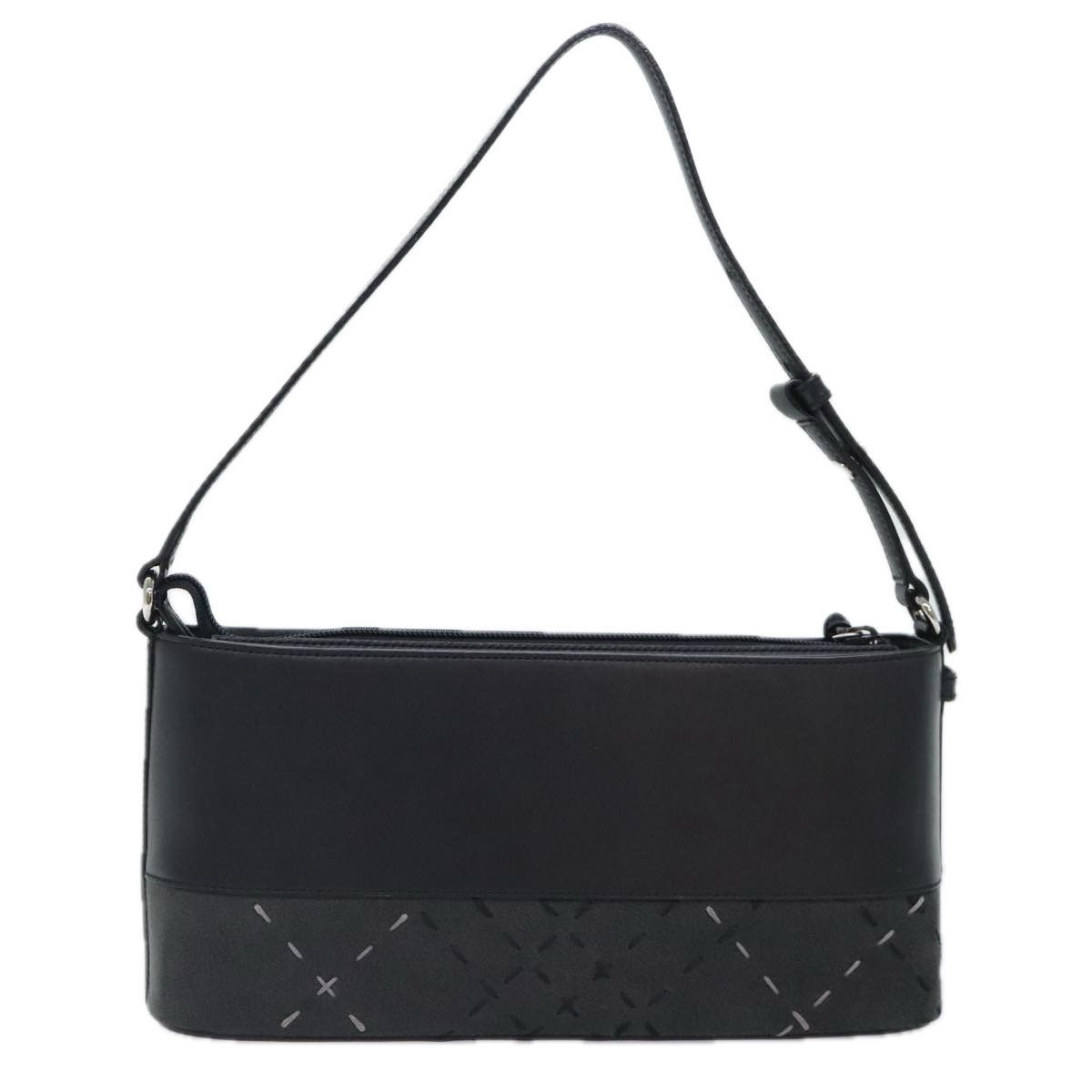 Burberry Black Leather Shoulder Bag (Pre-Owned) Size ONE SIZE - 2 Thumbnail