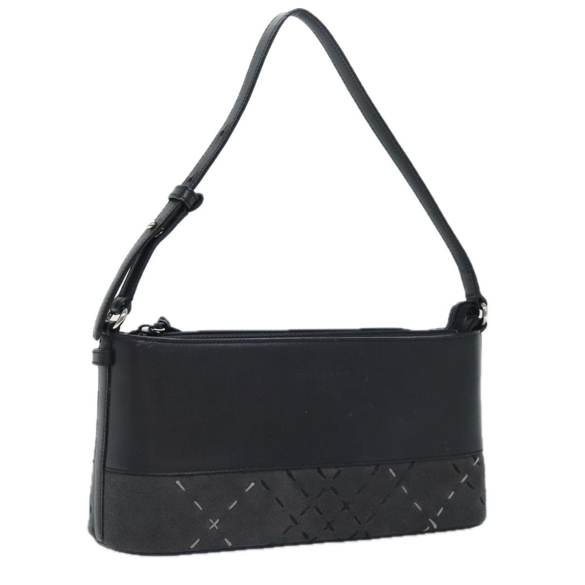 Burberry Black Leather Shoulder Bag (Pre-Owned) Size ONE SIZE - 15 Thumbnail