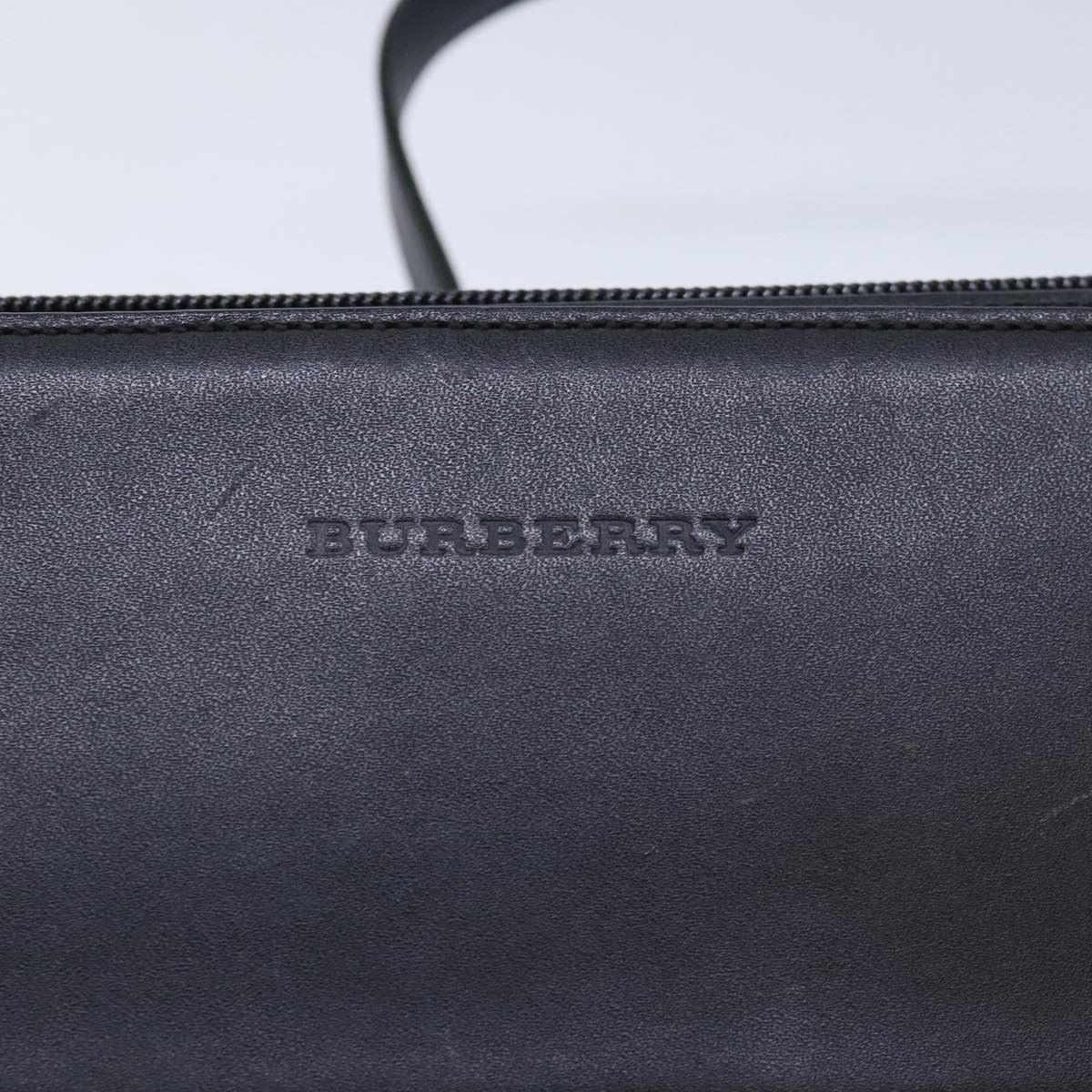 Burberry Black Leather Shoulder Bag (Pre-Owned) Size ONE SIZE - 18 Thumbnail