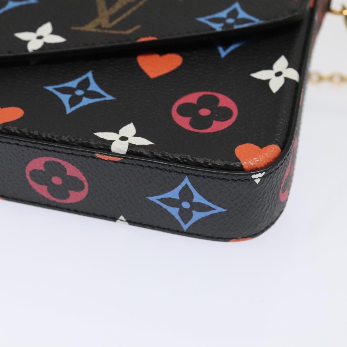 Louis Vuitton Felicie Black Canvas Clutch Bag (Pre-Owned) Size ONE SIZE - 18 Thumbnail