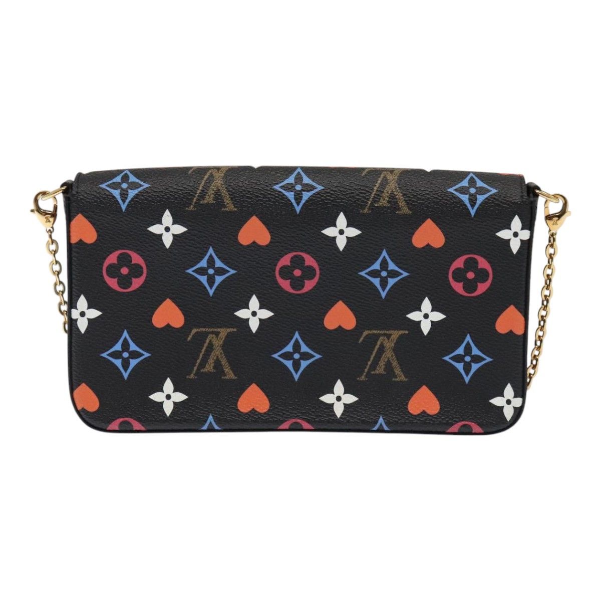 Louis Vuitton Felicie Black Canvas Clutch Bag (Pre-Owned) Size ONE SIZE - 2 Thumbnail