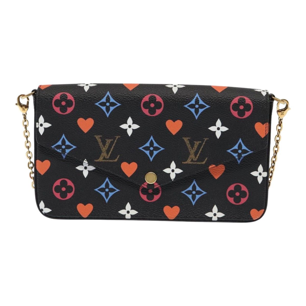 Louis Vuitton Felicie Black Canvas Clutch Bag (Pre-Owned) Size ONE SIZE - 14 Thumbnail