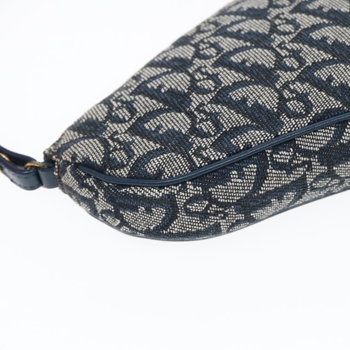 Dior Saddle Navy Canvas Shoulder Bag (Pre-Owned) Size ONE SIZE - 17 Thumbnail