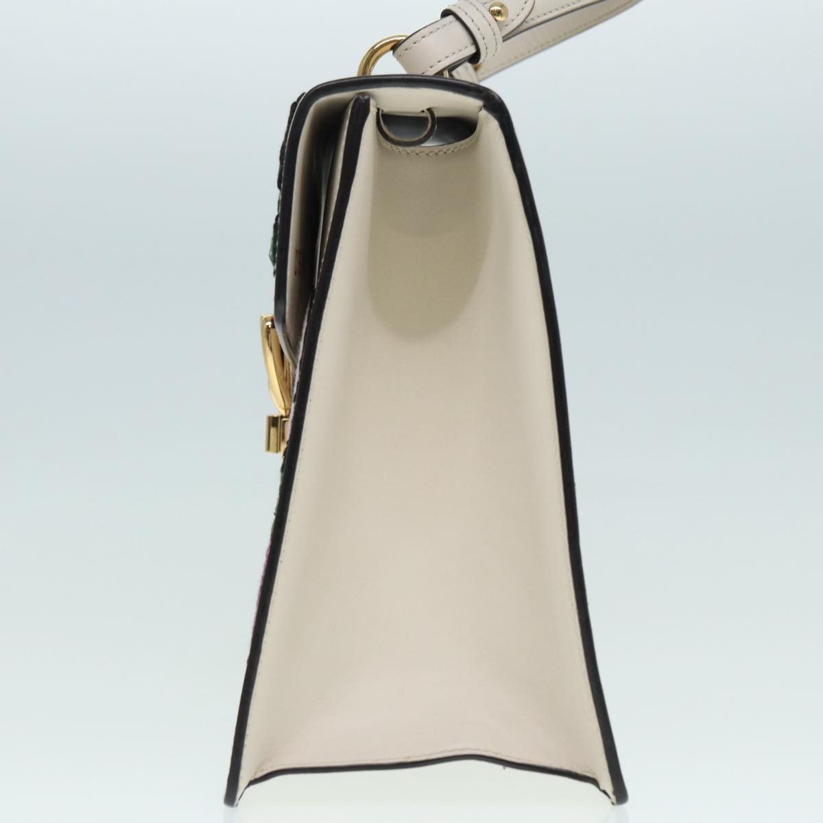 Gucci Sylvie White Leather Handbag (Pre-Owned) Size ONE SIZE - 3 Thumbnail