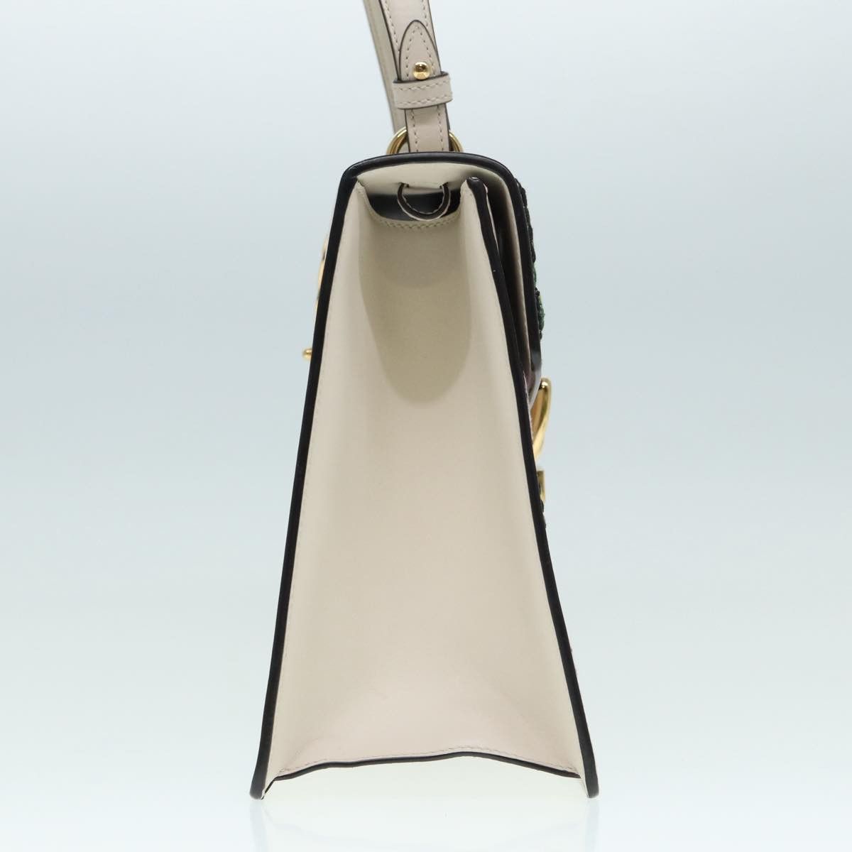 Gucci Sylvie White Leather Handbag (Pre-Owned) Size ONE SIZE - 4 Thumbnail