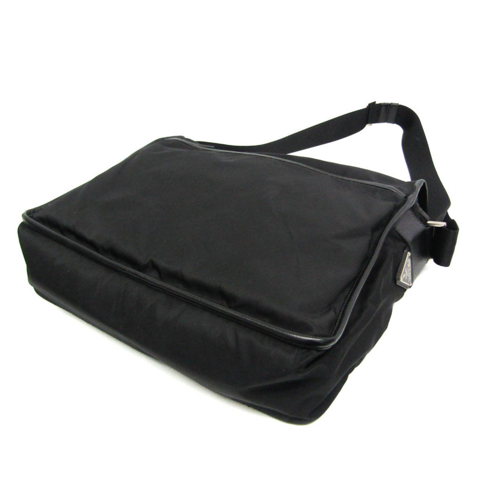 Prada Black Synthetic Shoulder Bag (Pre-Owned) Size ONE SIZE - 2 Thumbnail