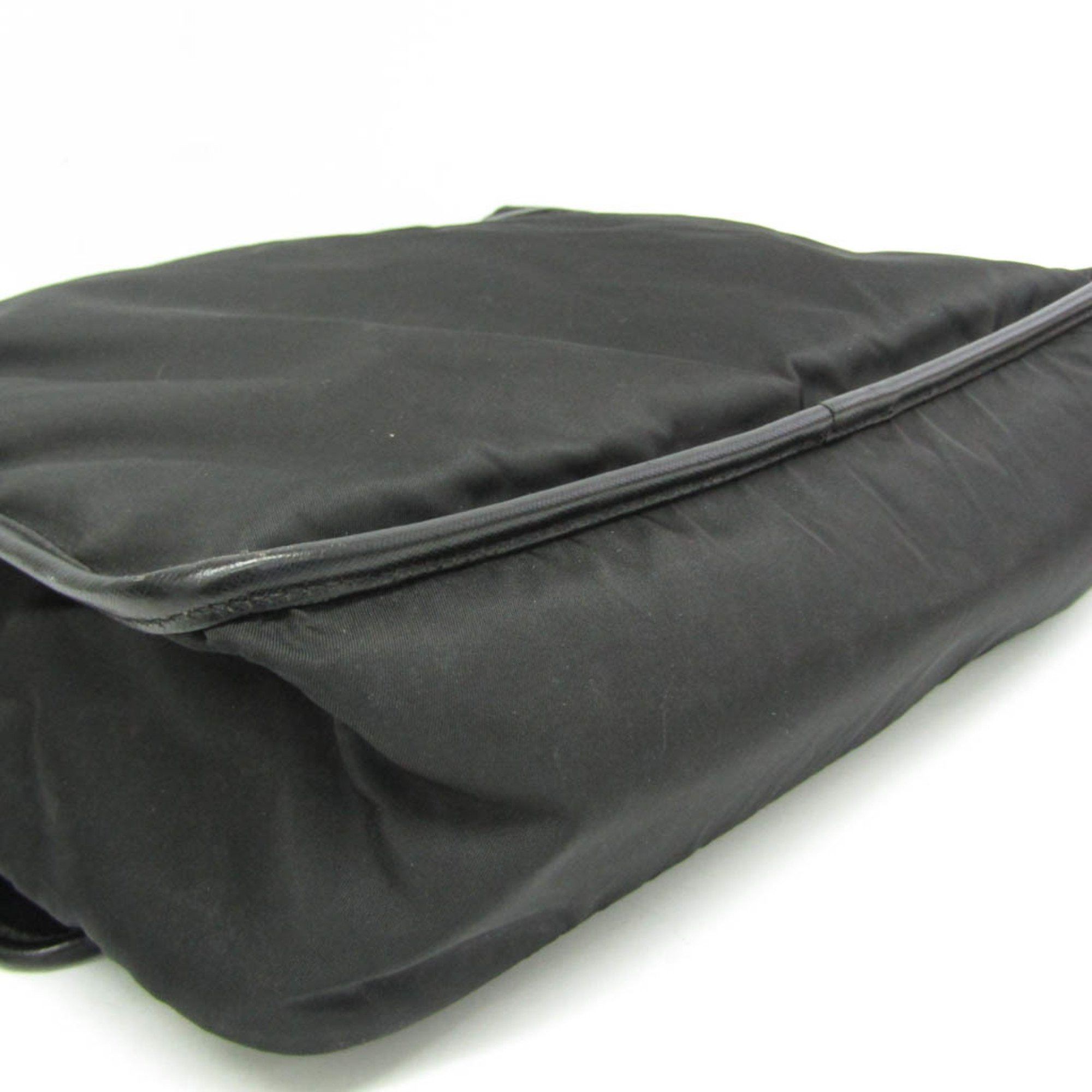 Prada Black Synthetic Shoulder Bag (Pre-Owned) Size ONE SIZE - 3 Thumbnail
