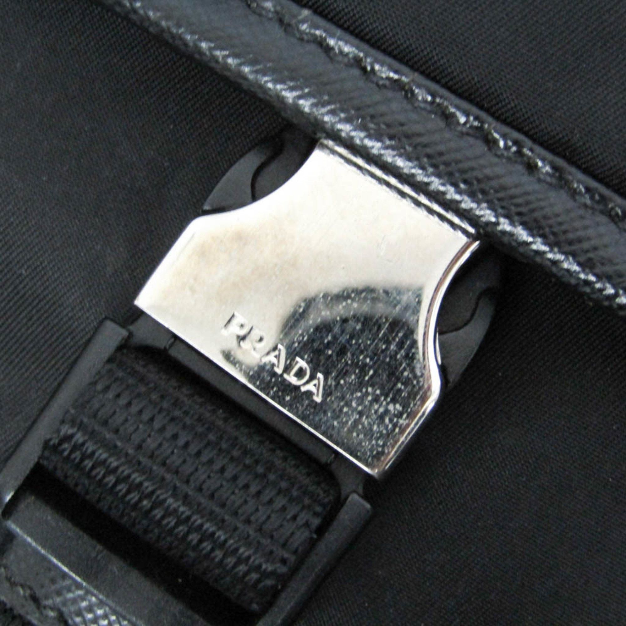 Prada Black Synthetic Shoulder Bag (Pre-Owned) Size ONE SIZE - 5 Thumbnail
