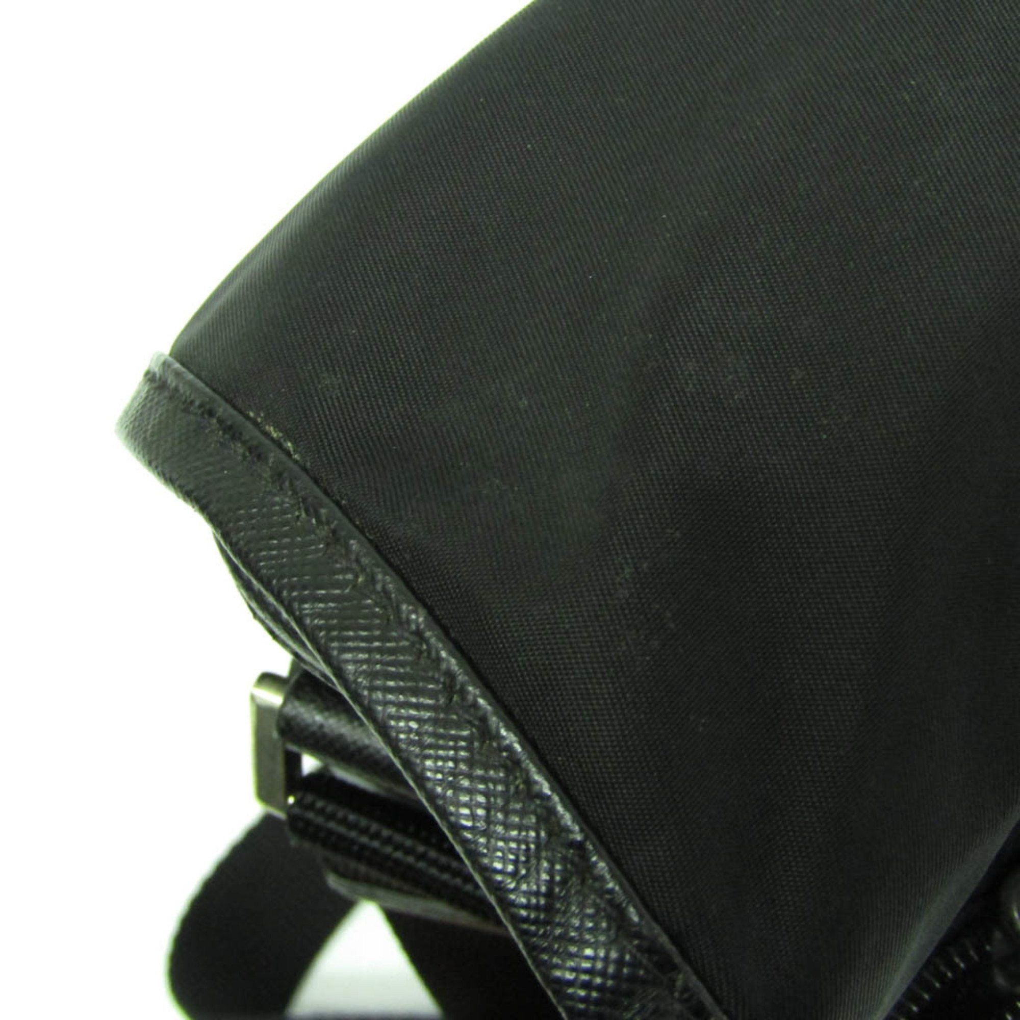 Prada Black Synthetic Shoulder Bag (Pre-Owned) Size ONE SIZE - 13 Thumbnail