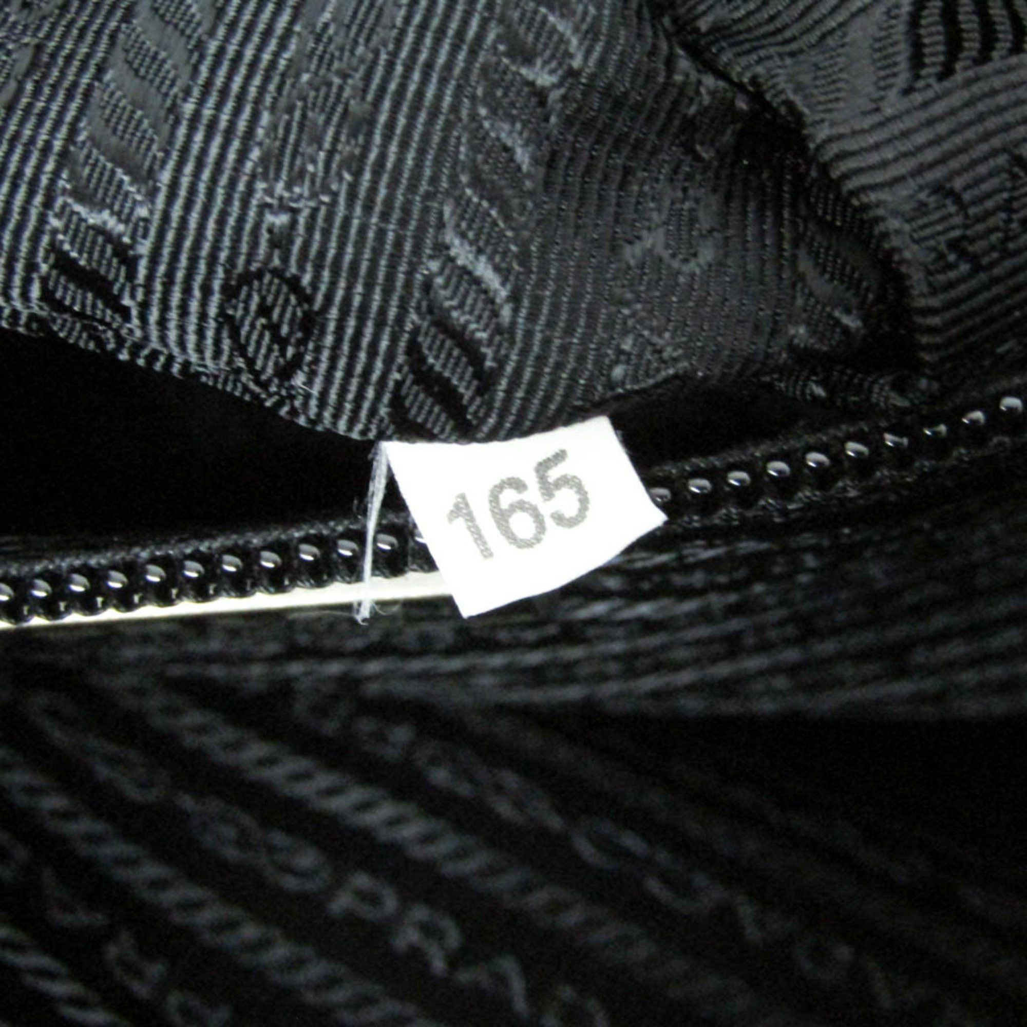 Prada Black Synthetic Shoulder Bag (Pre-Owned) Size ONE SIZE - 8 Thumbnail