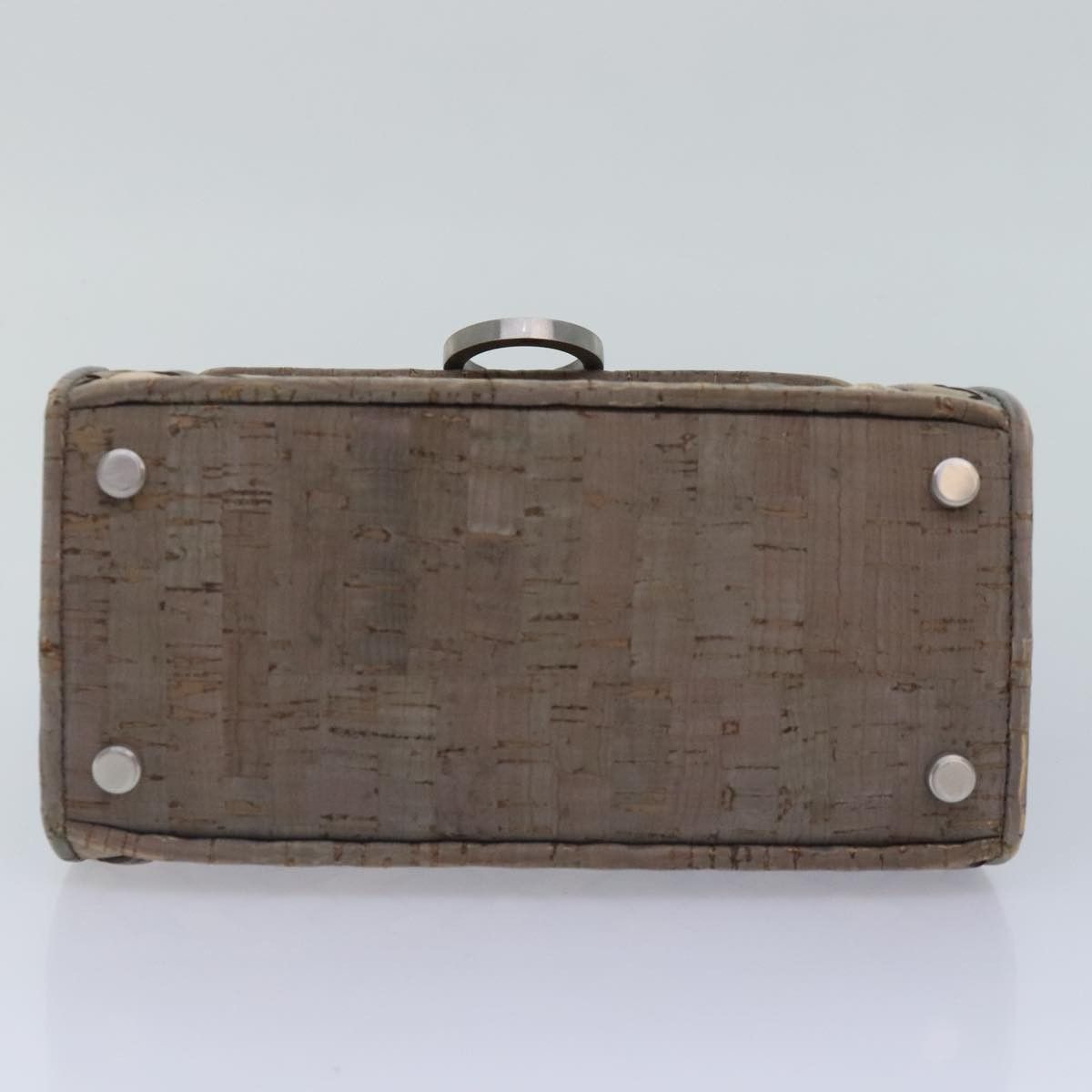 Salvatore Ferragamo Iconic Top Handle Brown Wood Handbag (Pre-Owned) Size ONE SIZE - 5 Thumbnail