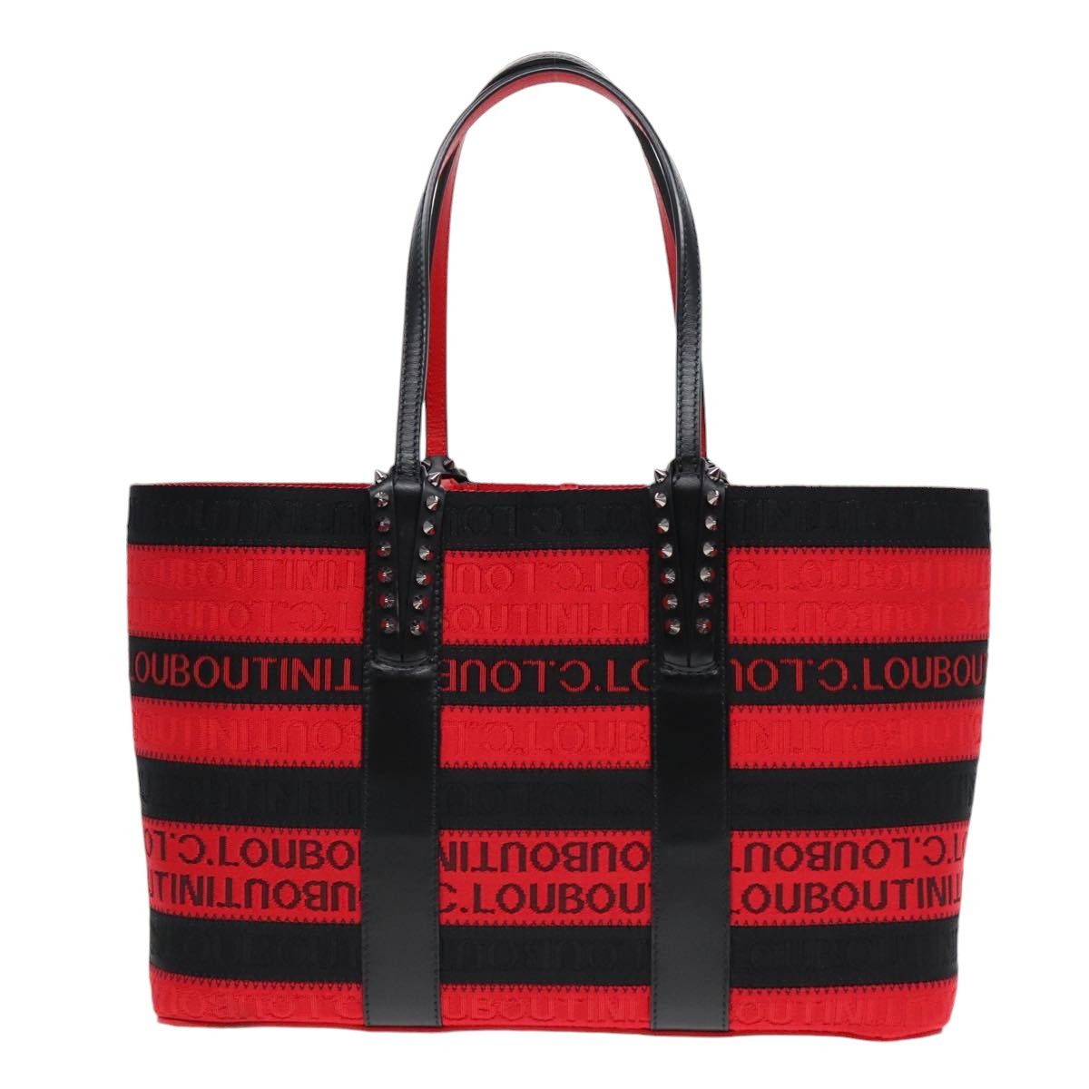 Cabata Black Canvas Handbag (Pre-Owned)