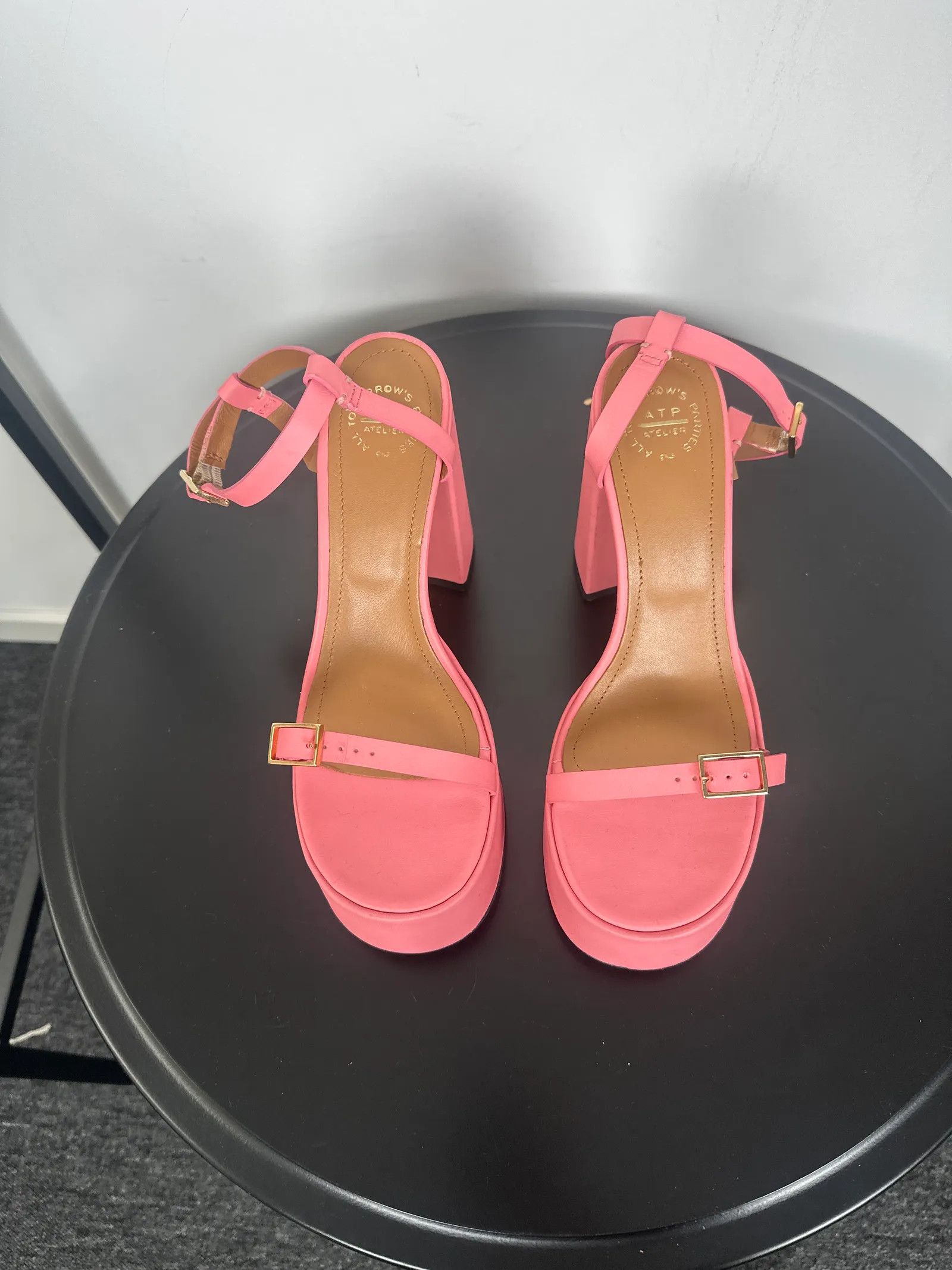 ATP Atelier ATP Atelier Concesio Guava Vacchetta Heels Size US 7 / IT 37 - 3 Thumbnail