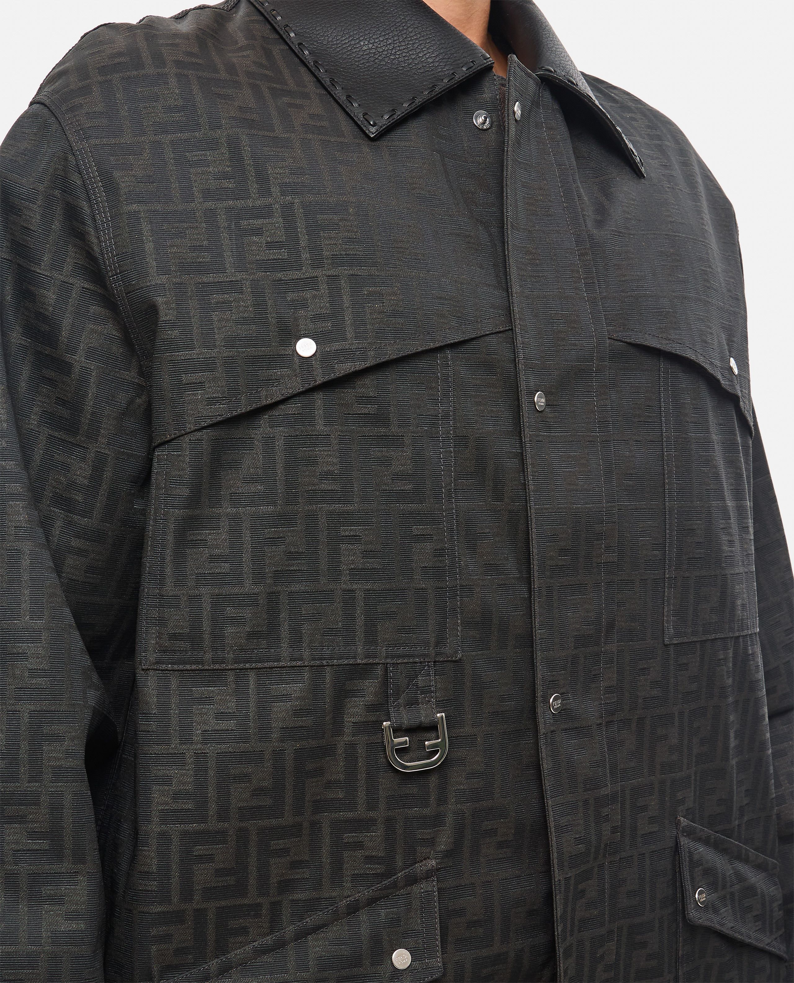 Fendi BLOUSON COATED CANVAS LOGO Size US M / EU 48-50 / 2 - 4 Thumbnail