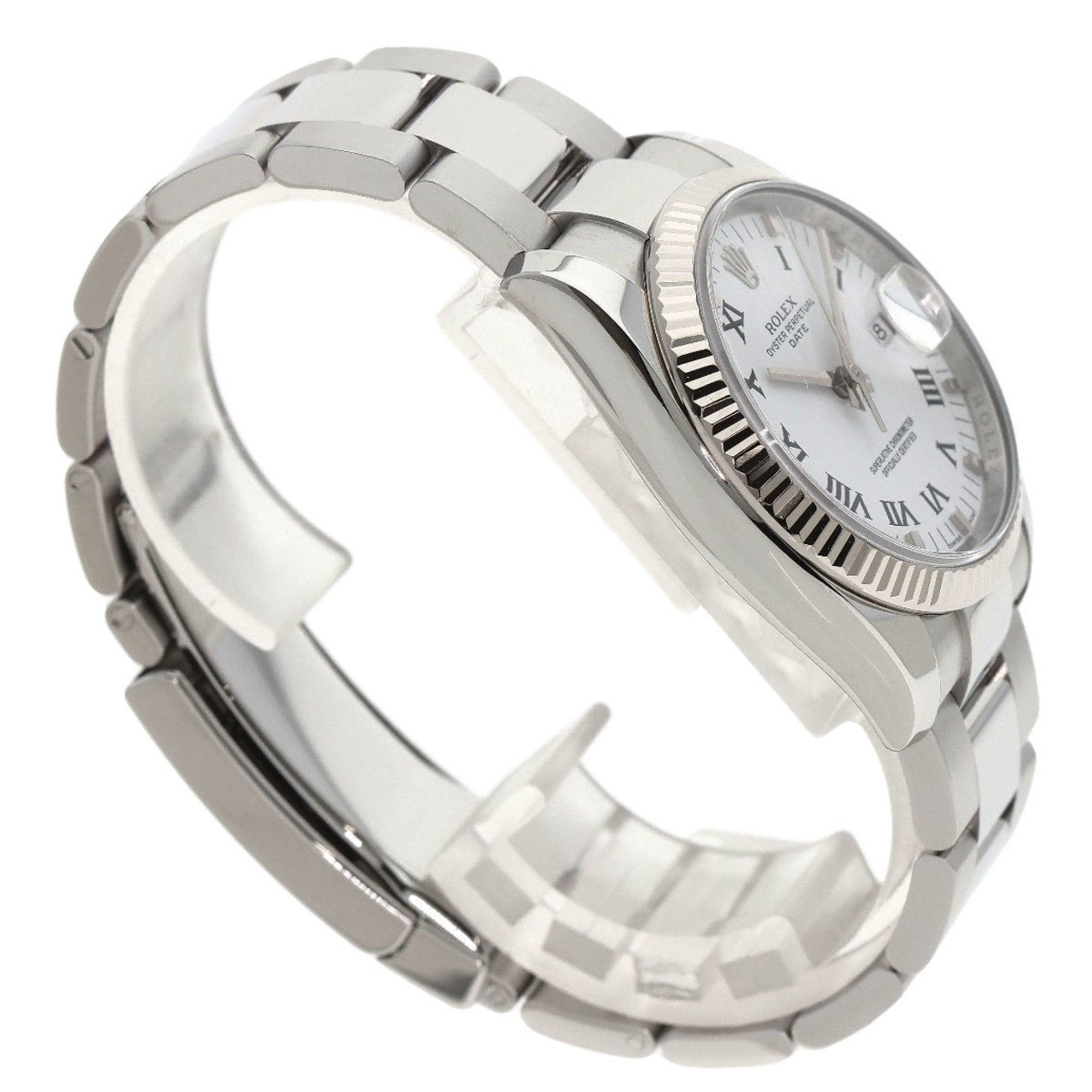 Rolex Rolex 115234 Oyster Perpetual Date Watch Stainless Steel SS K18WG Men's ROLEX Size ONE SIZE - 2 Thumbnail