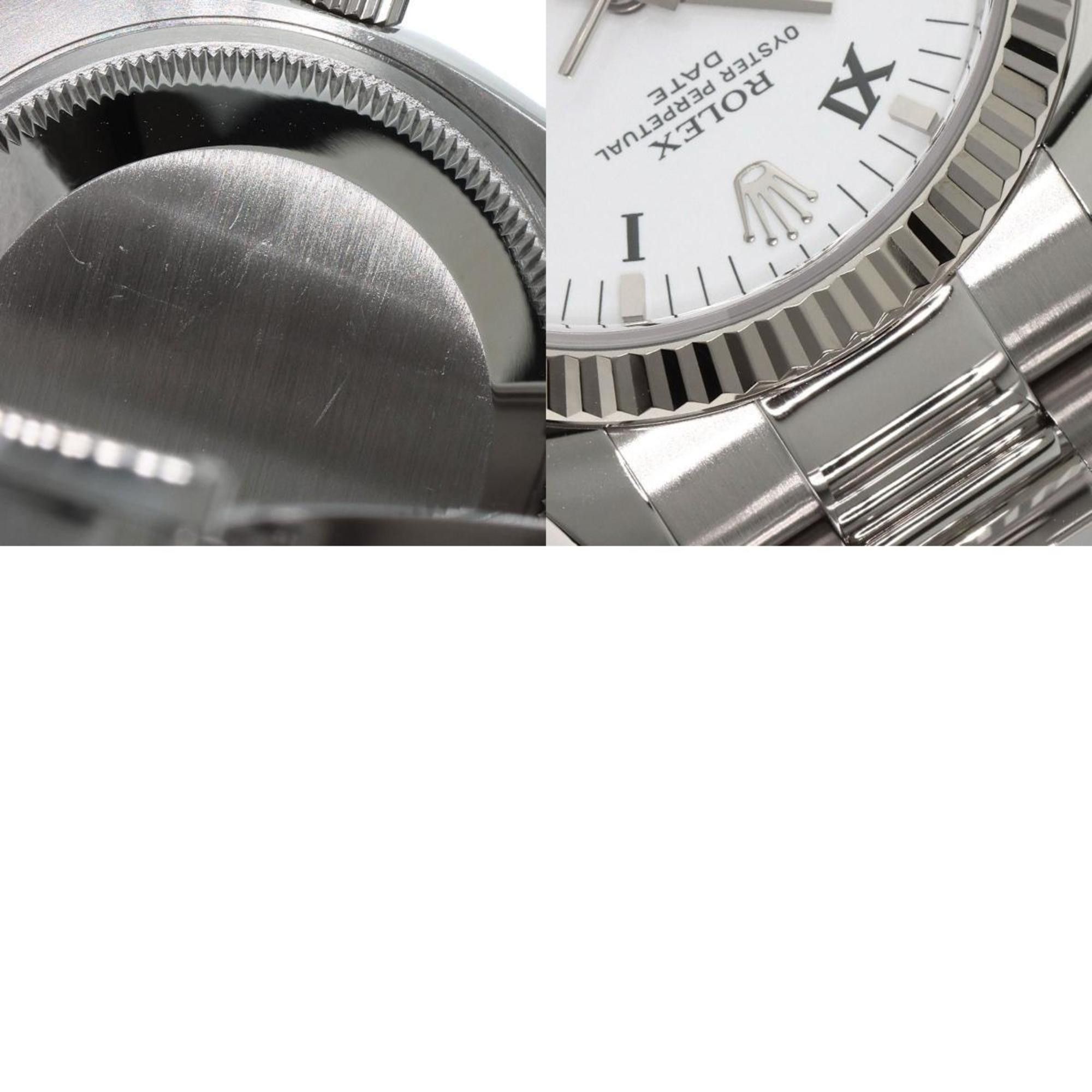 Rolex Rolex 115234 Oyster Perpetual Date Watch Stainless Steel SS K18WG Men's ROLEX Size ONE SIZE - 10 Thumbnail
