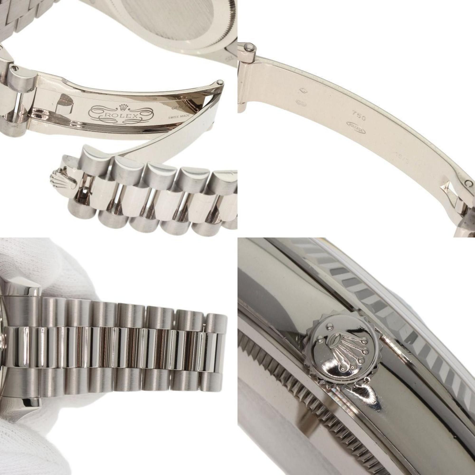 Rolex Rolex 118239 Day Date Matsuzakaya 400th Anniversary Model 30 Limited Edition Wristwatch K18 White Gold K18WG Men's ROLEX Size ONE SIZE - 5 Thumbnail