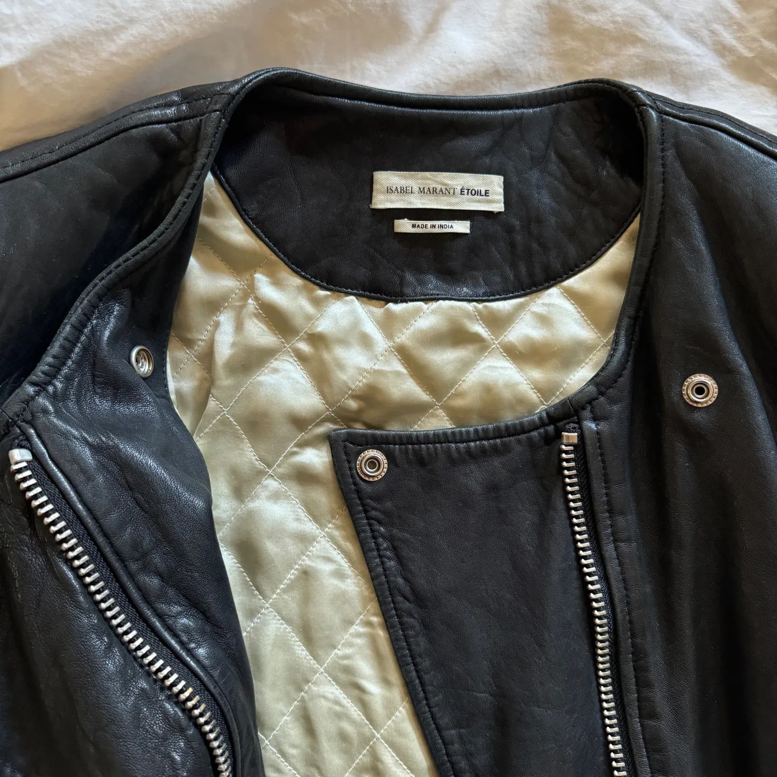 Isabel Marant Isabel Marant Etoile Leather Jacket Size XS / US 0-2 / IT 36-38 - 2 Thumbnail
