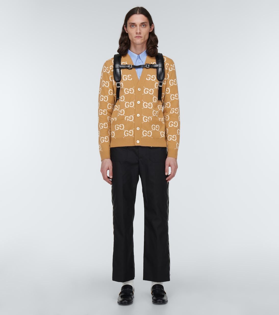 Gucci GG jacquard wool cardigan Size US S / EU 44-46 / 1 - 3 Thumbnail