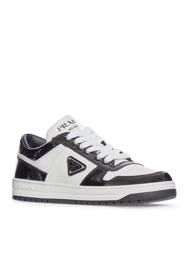 Prada Downtown Leather Sneakers Size US 8.5 / IT 38.5 - 2 Thumbnail