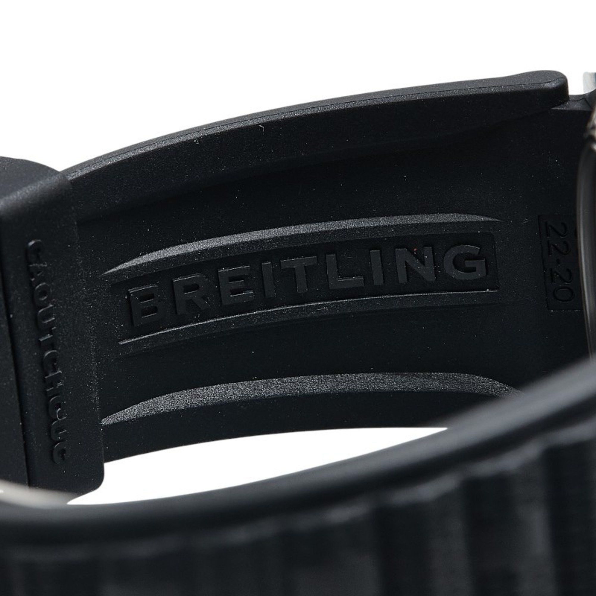 Breitling Breitling Chronomat B01 42 Watch EB0134101M1S1 Automatic Silver Dial Stainless Steel Rubber Titanium Men's BREITLING Size ONE SIZE - 7 Thumbnail