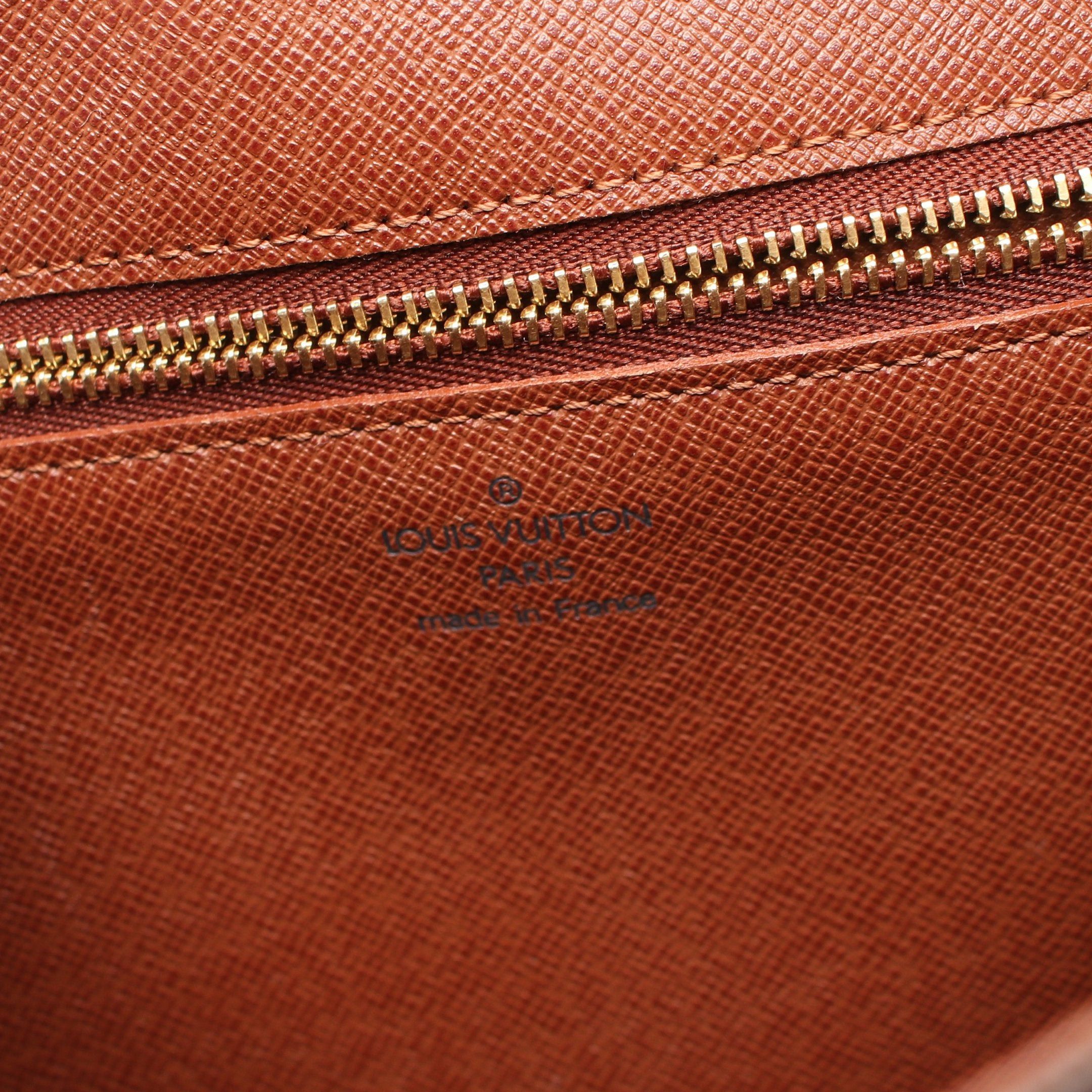 Louis Vuitton Louis Vuitton Sun Crew Gm Monogram Shoulder Bag Leather Brown Size ONE SIZE - 4 Thumbnail
