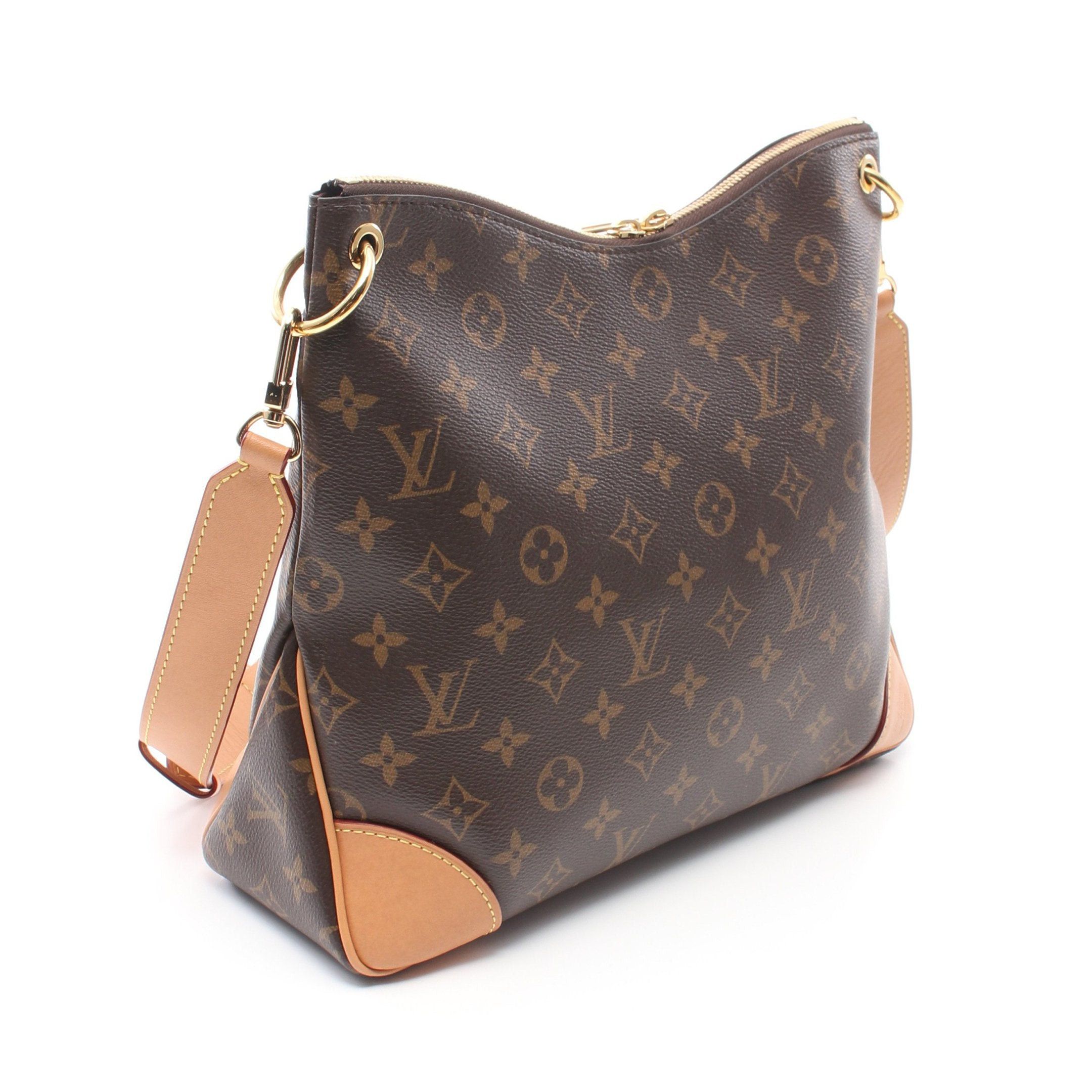 Louis Vuitton Louis Vuitton Odeon Nm Mm Monogram Shoulder Bag Leather Brown Size ONE SIZE - 2 Thumbnail