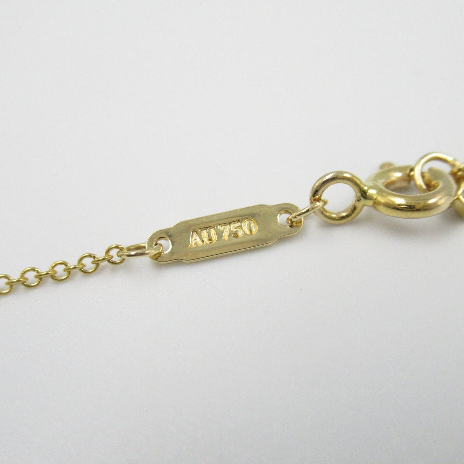 Tiffany & Co. Tiffany Co T-Smile Large Necklace K18 (Yellow Gold) Gold Size ONE SIZE - 5 Thumbnail