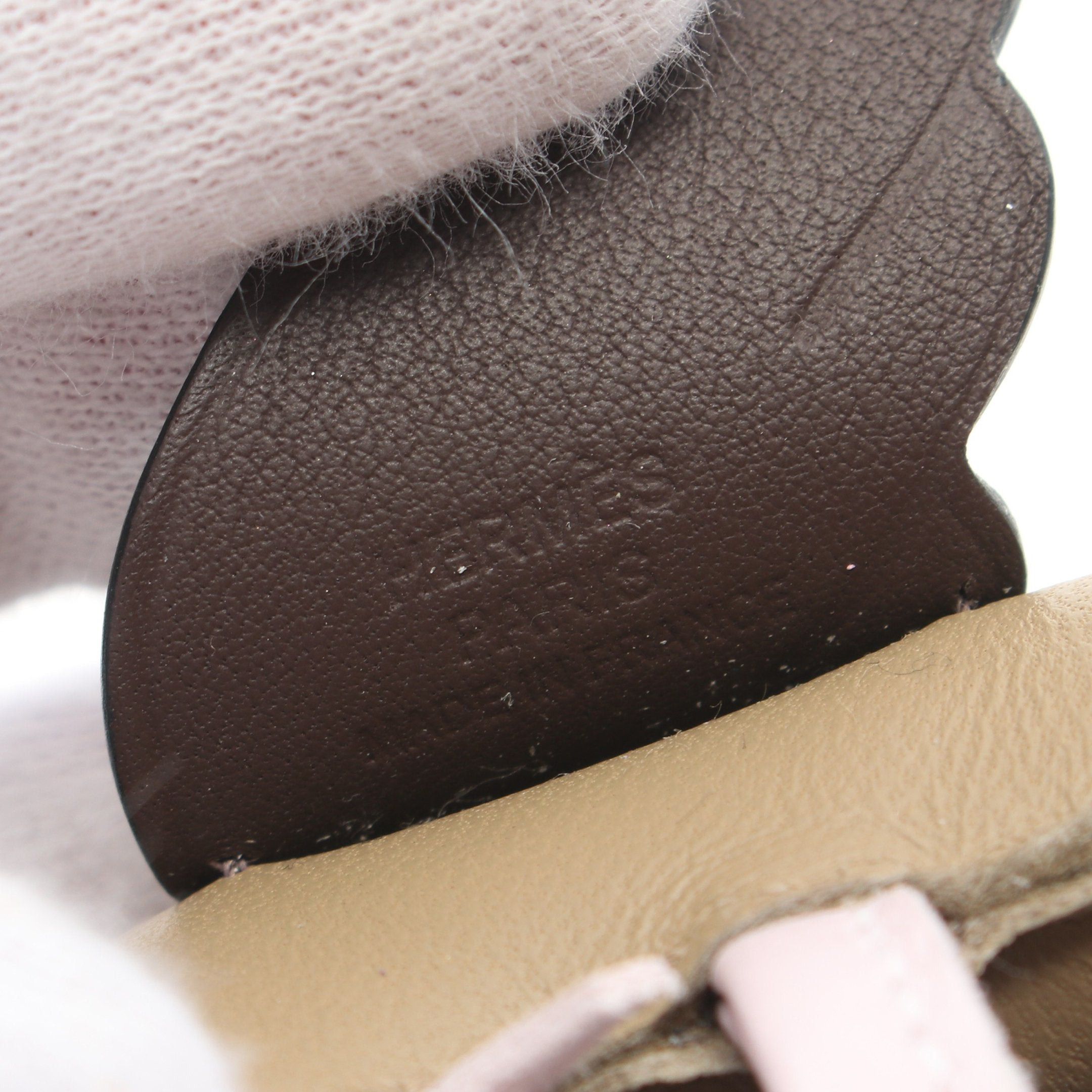 Hermes Hermes Rodeo Pegasus Pm Beige Mamalfa Mauve Pail Mocha Bag Charm Aagneau Veau Swift Gray Brown Dark Light Purple B Stamp Size ONE SIZE - 3 Thumbnail